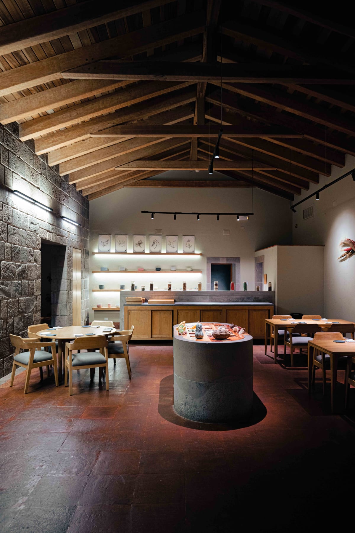 Mauka, Cusco: the main dining hall
