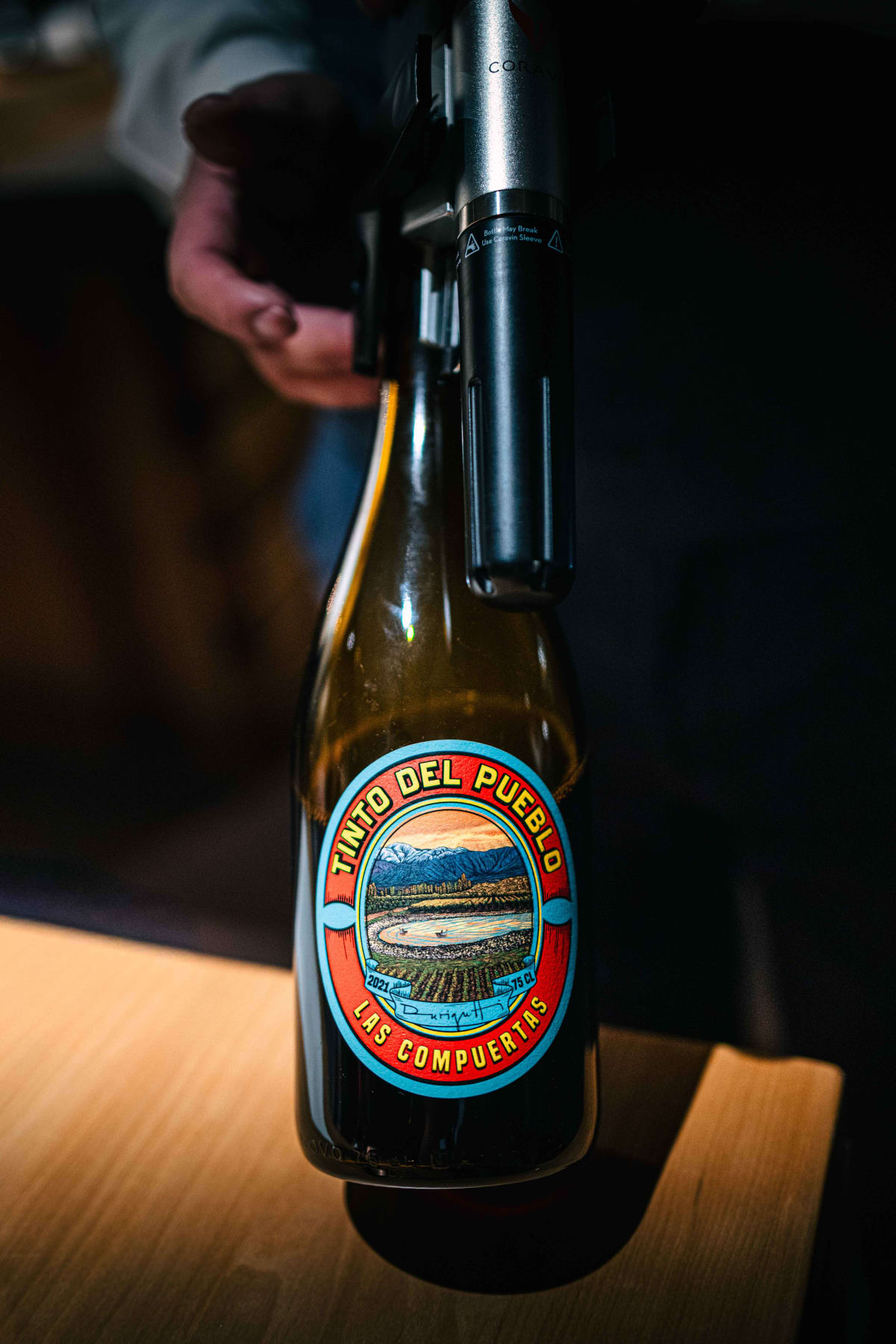 Mauka, Cusco: the Argentine red in the glass