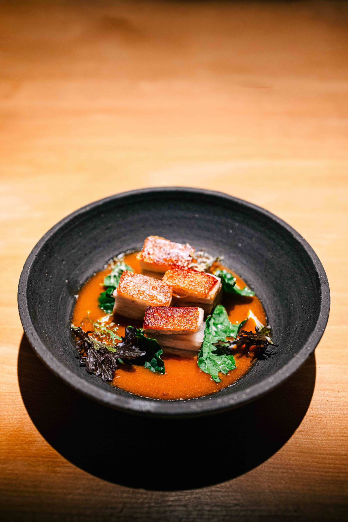 Mauka, Cusco: the pork belly confit