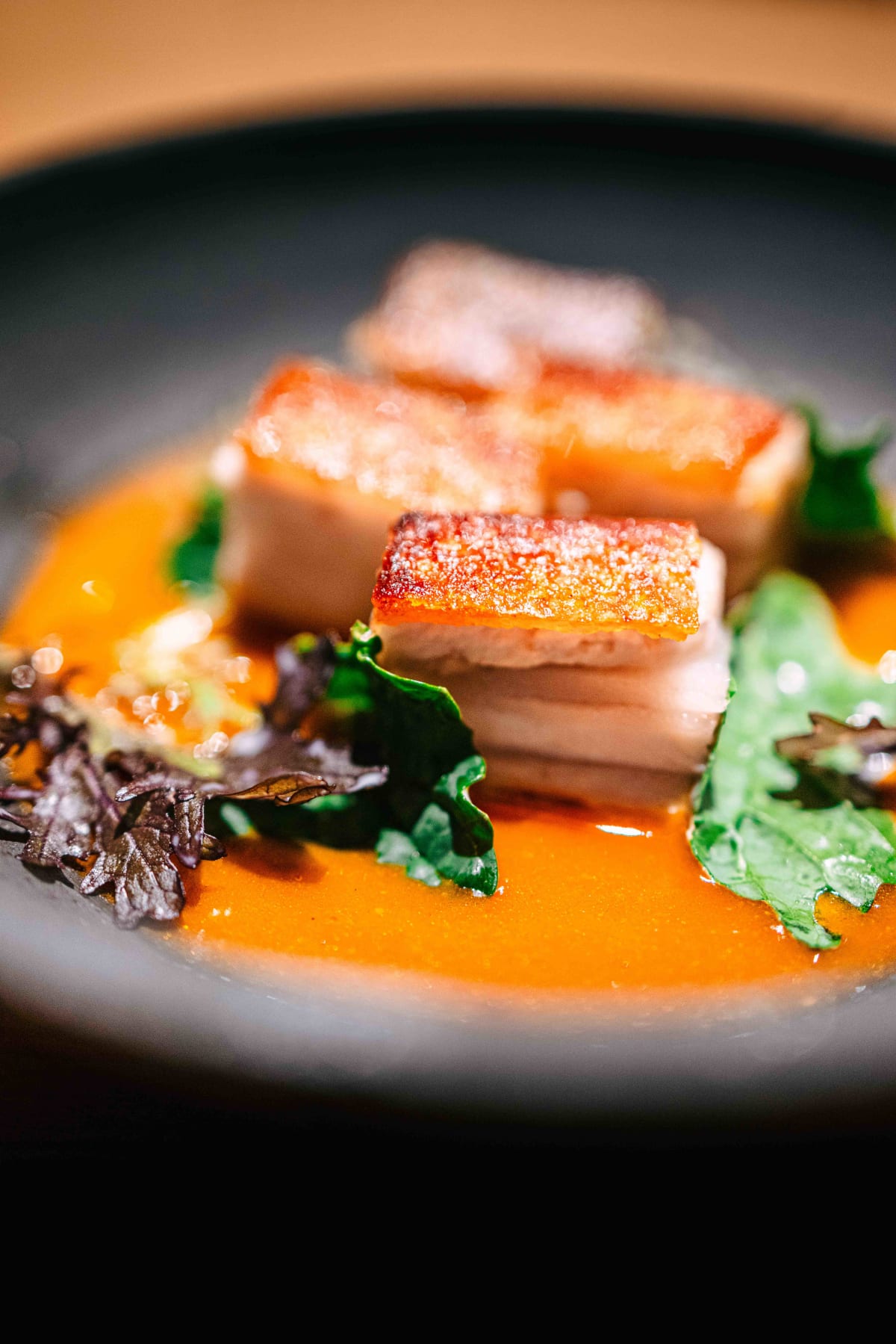 Mauka, Cusco: further views of the pork belly