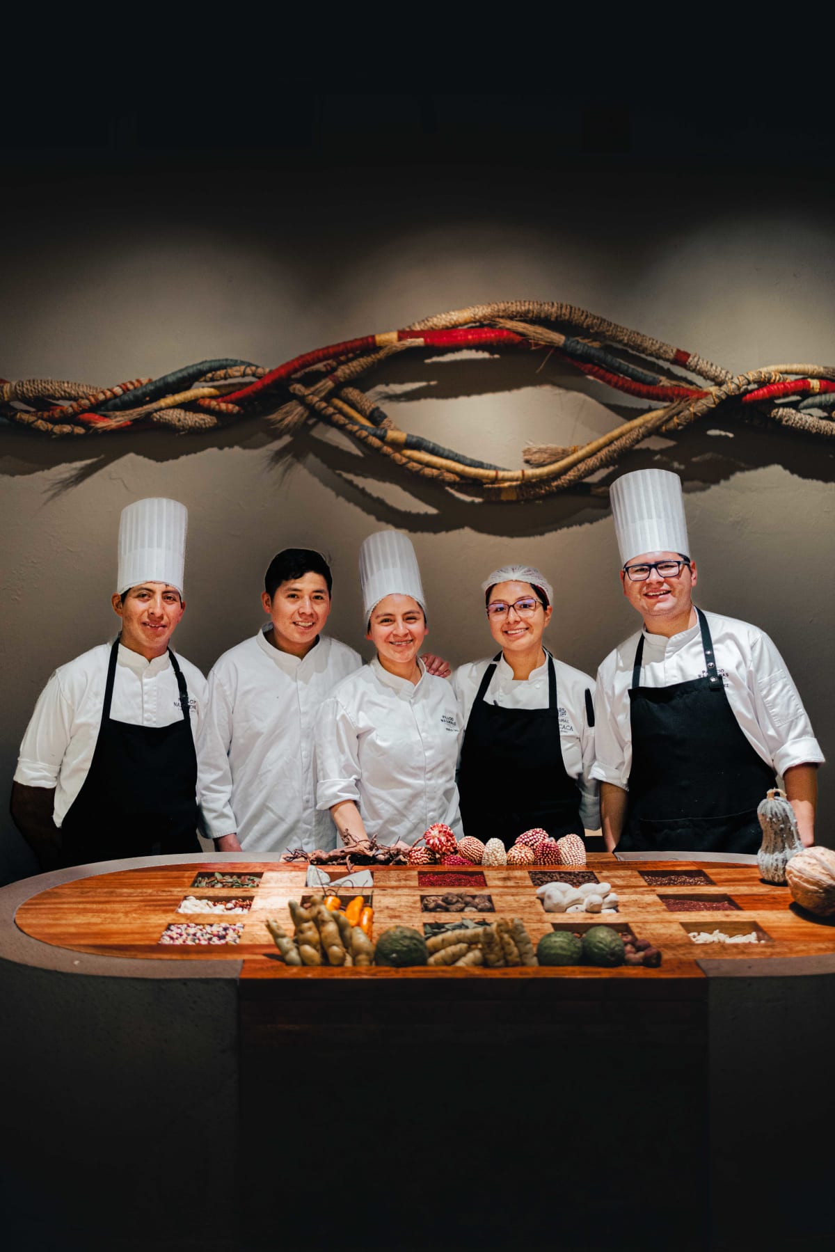 Mauka, Cusco: the kitchen team