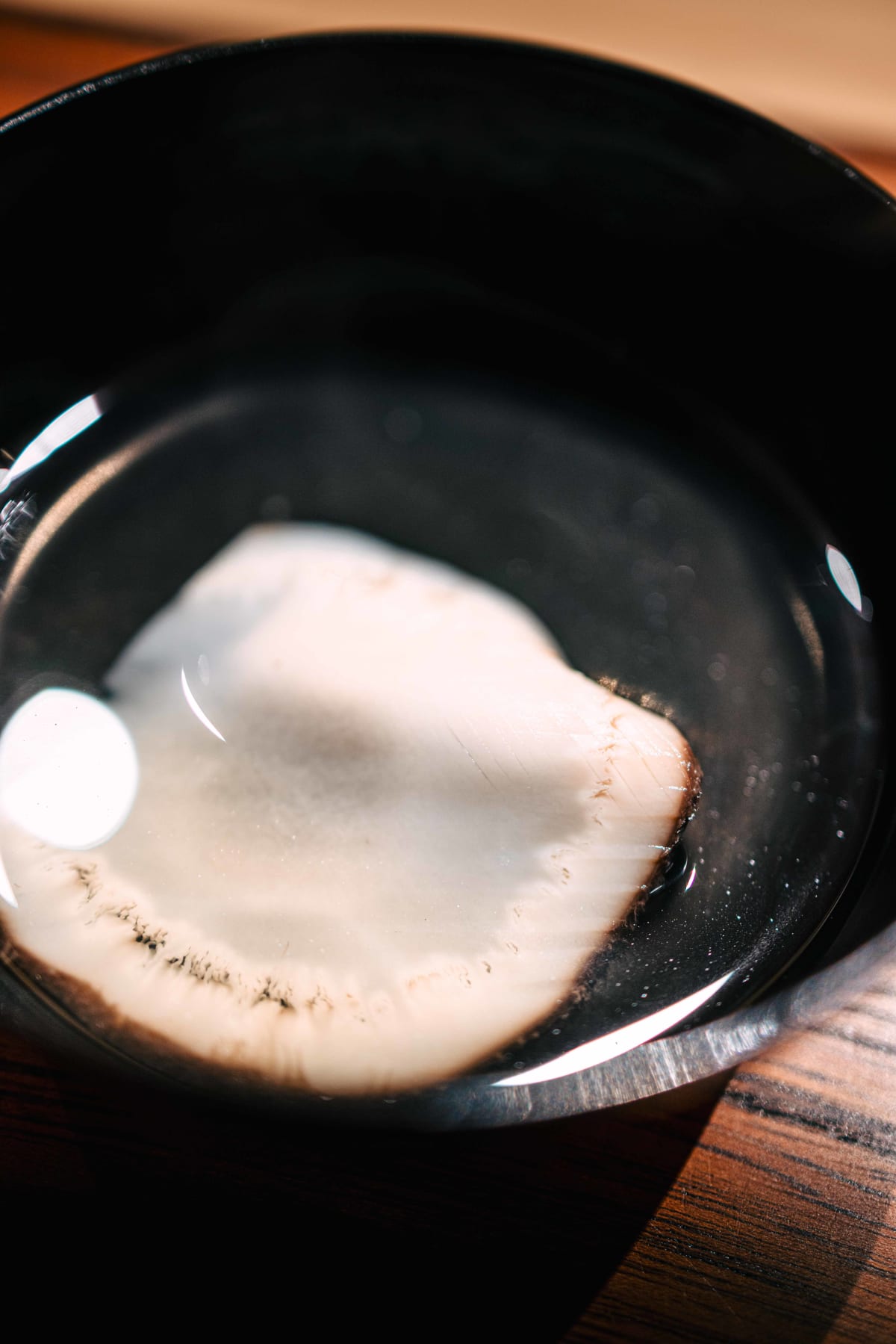 Myoujyaku, Tokyo: the shiitake clear soup