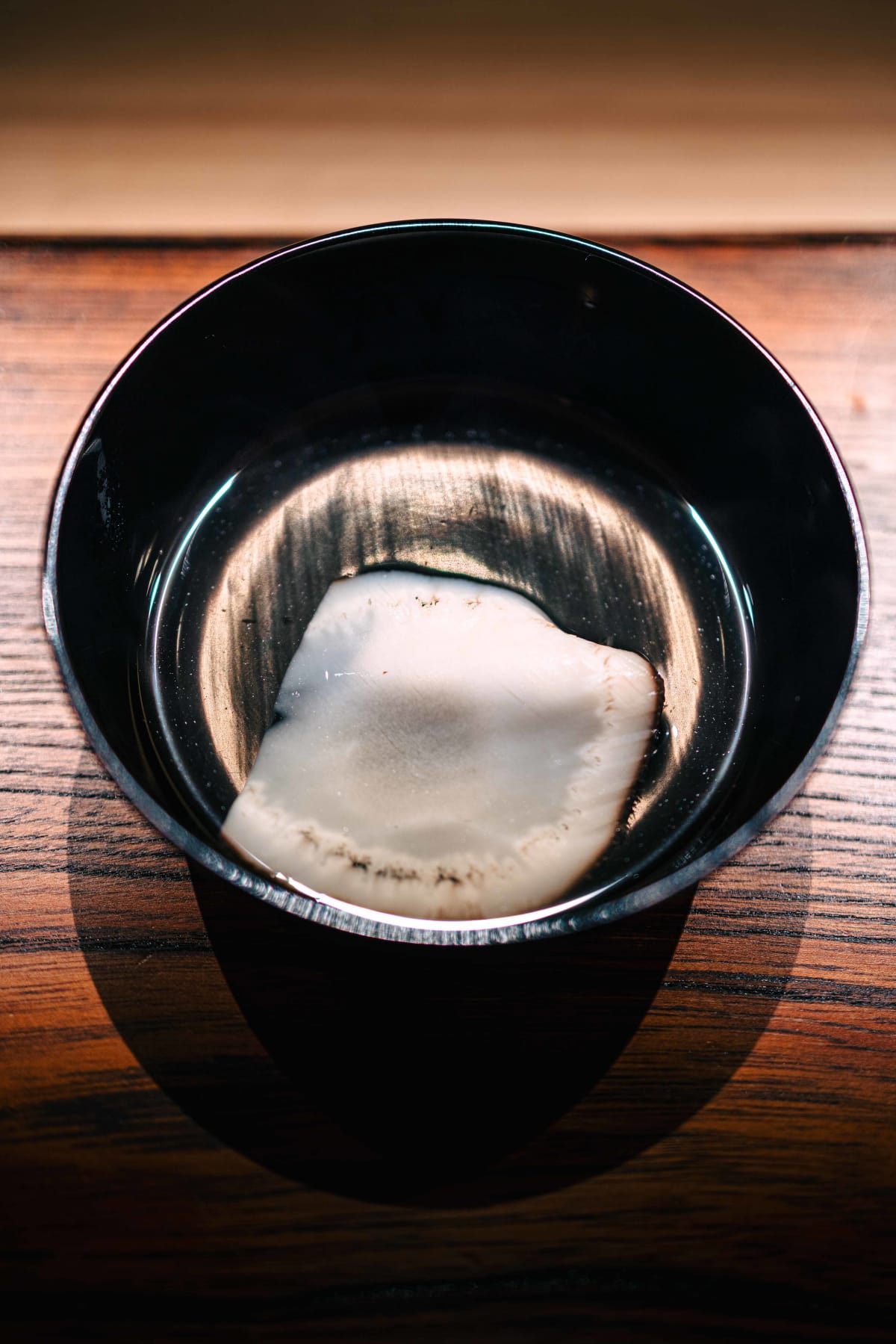 Myoujyaku, Tokyo: the shiitake clear soup