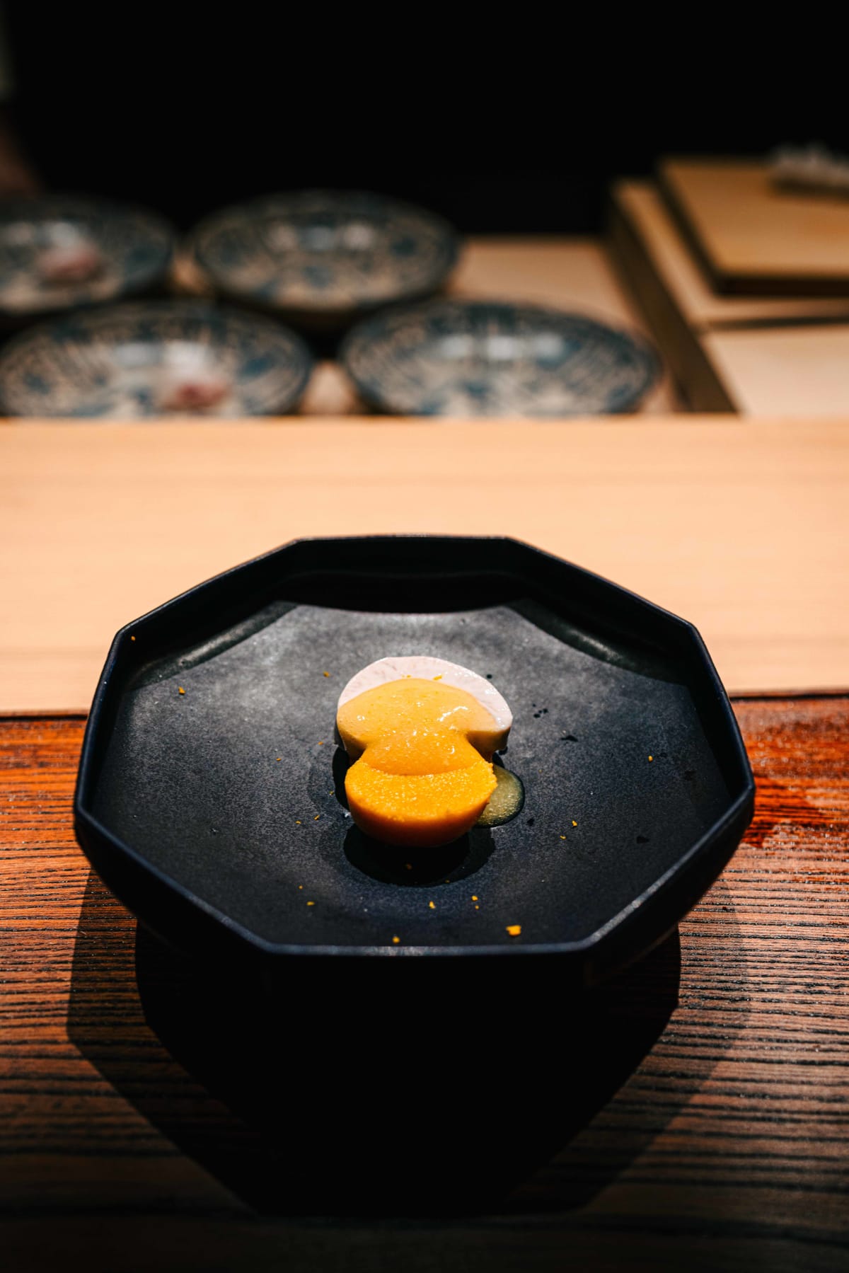 Myoujyaku, Tokyo: the mullet roe and shirako