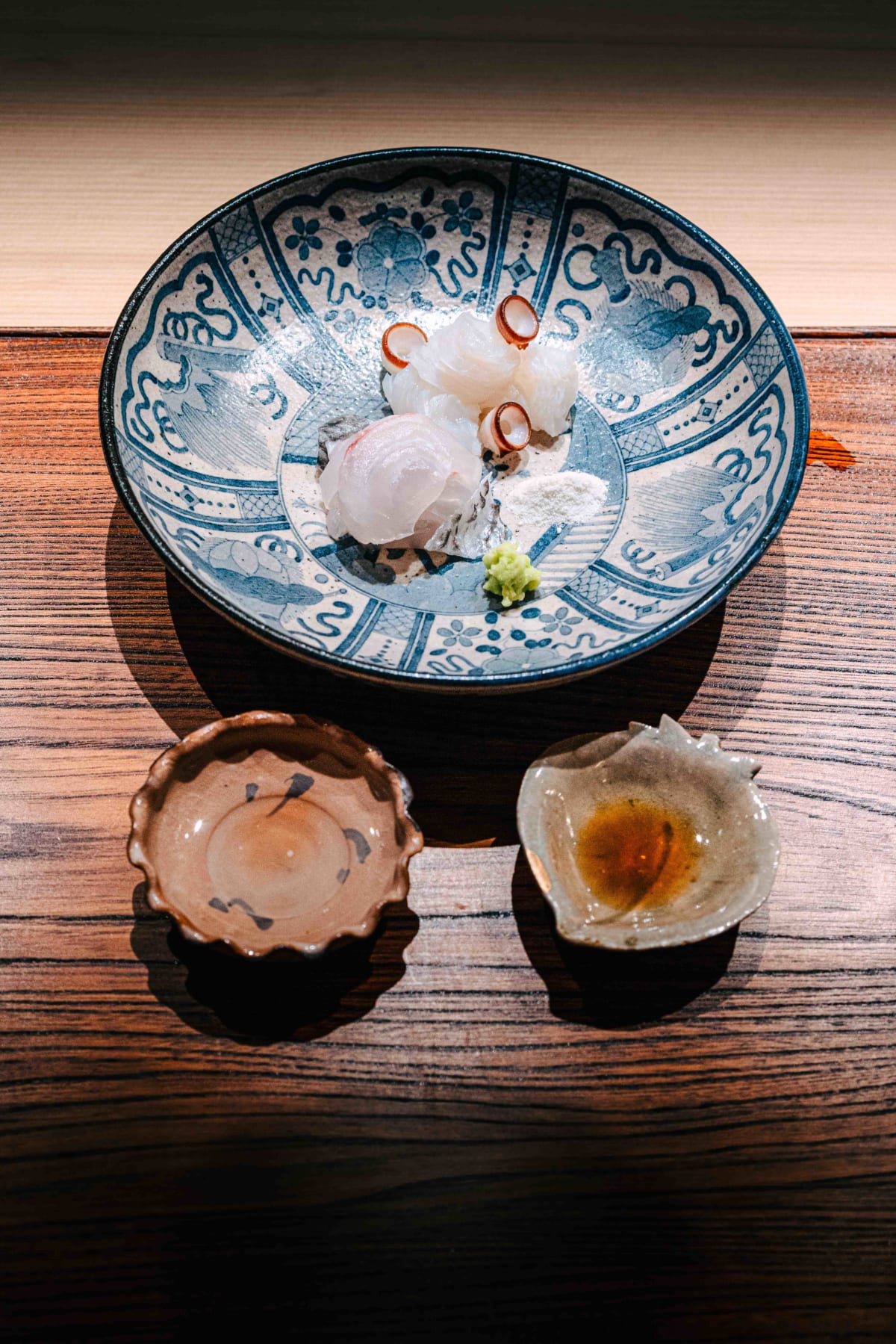 Myoujyaku, Tokyo: the octopus and sea bream sashimi
