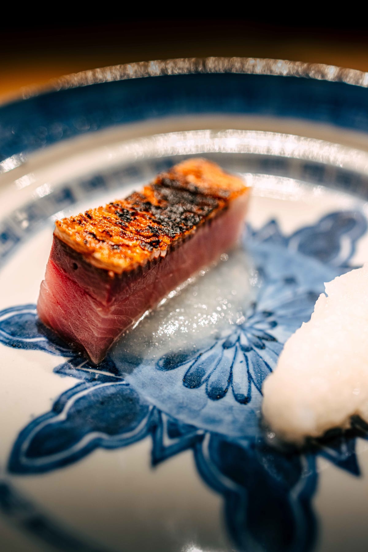 Myoujyaku, Tokyo: the cut face of the yellowtail