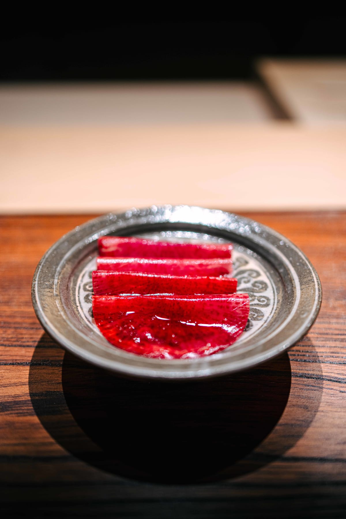 Myoujyaku, Tokyo: the three rings of the miwa zuke