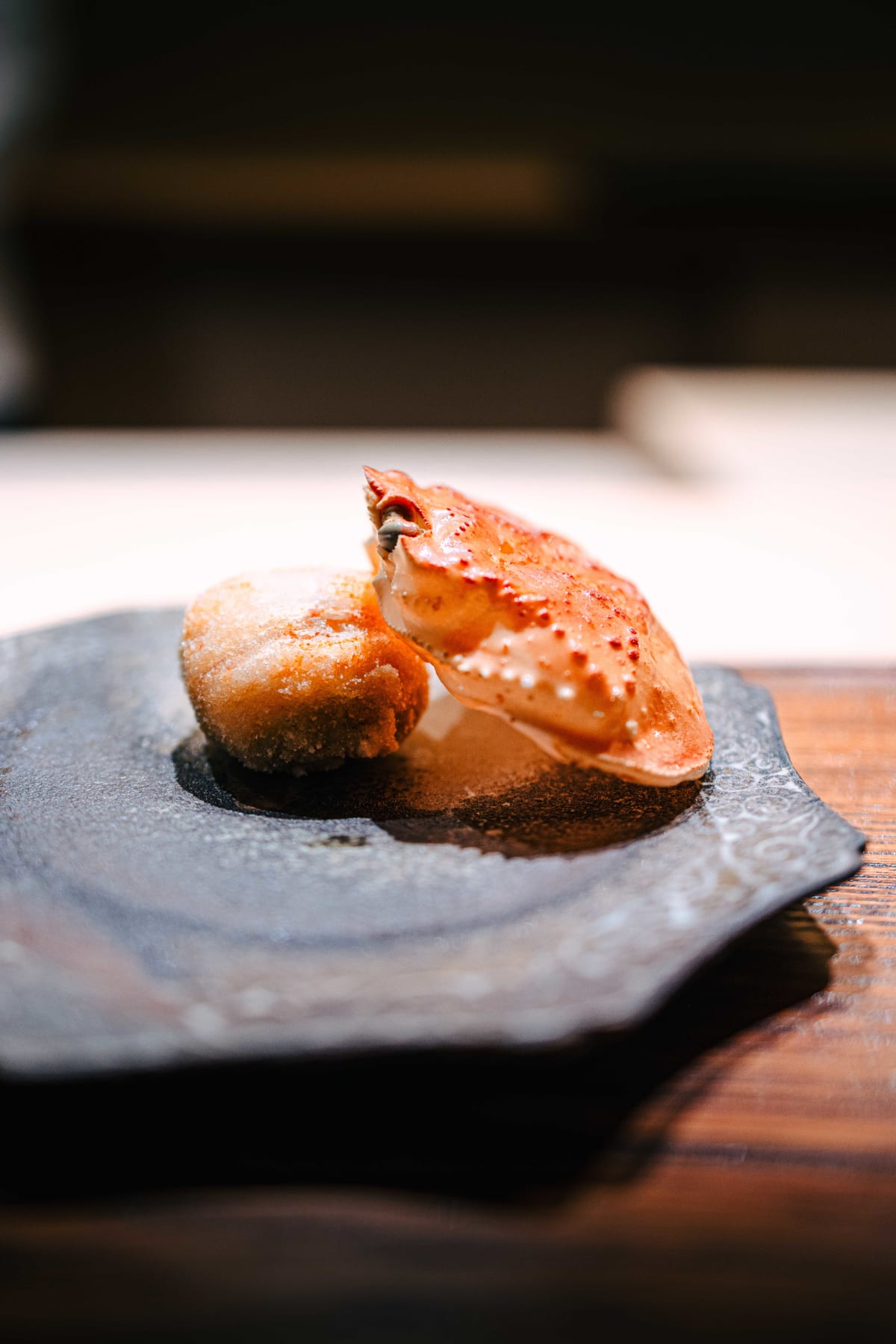 Myoujyaku, Tokyo: further views of the crab dumpling