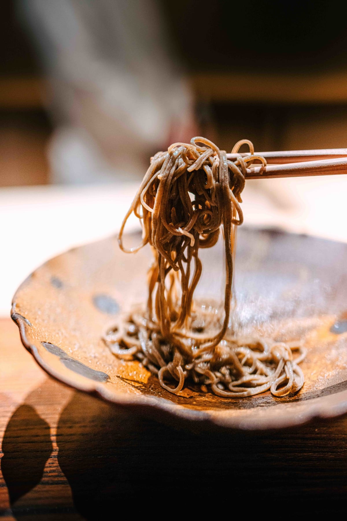 Myoujyaku, Tokyo: the soba and the seawater together