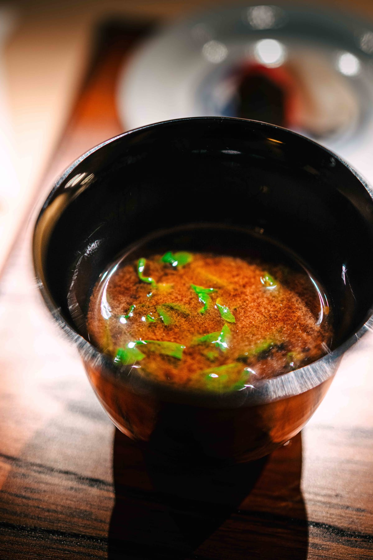 Myoujyaku, Tokyo: the red miso soup