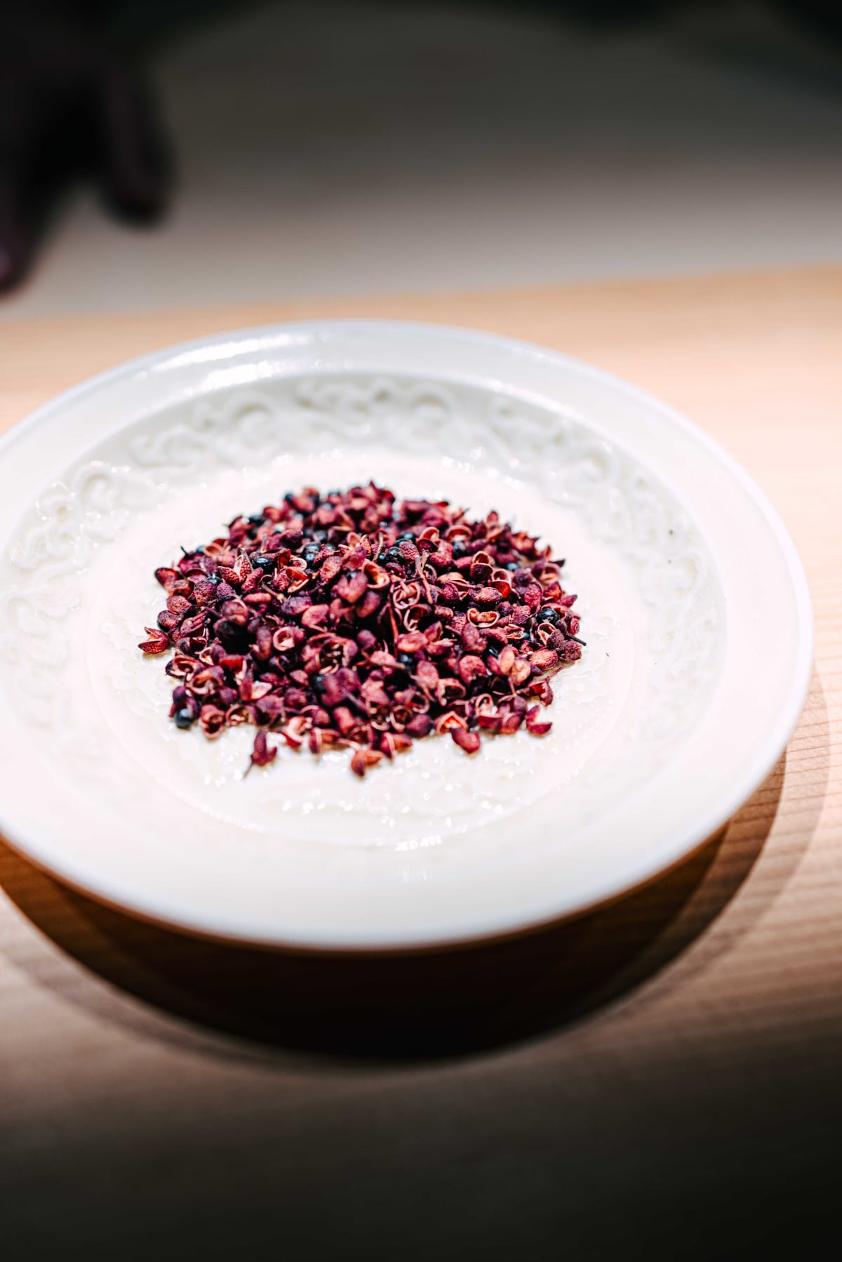 Myoujyaku, Tokyo: the sansho husks