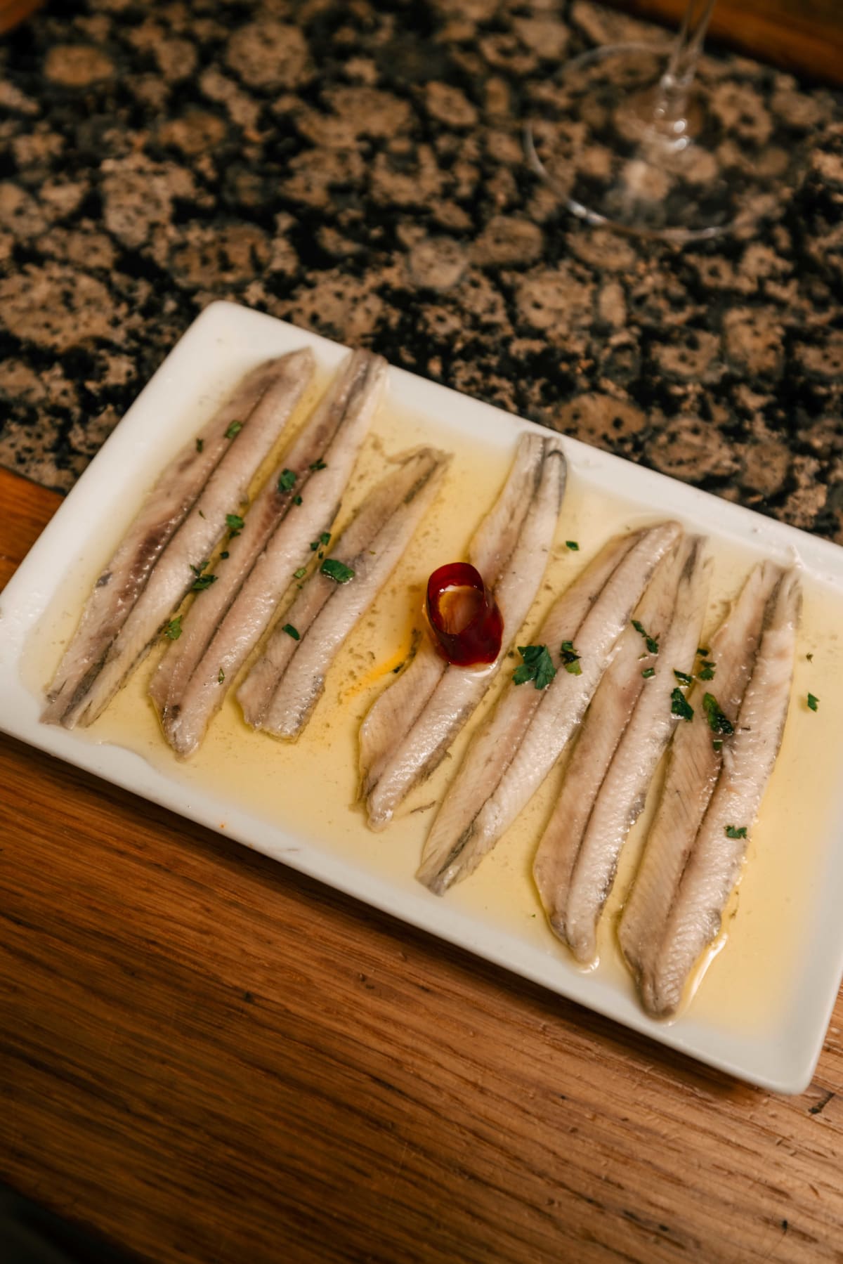 Ganbara, San Sebastián: the anchovy tapa