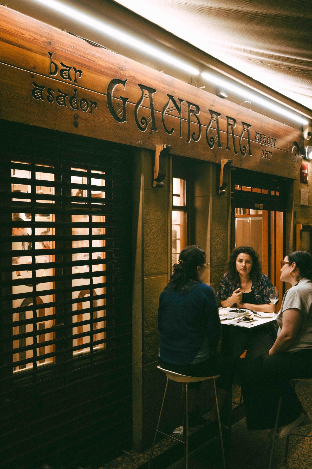 Ganbara, San Sebastián: the last of the evening