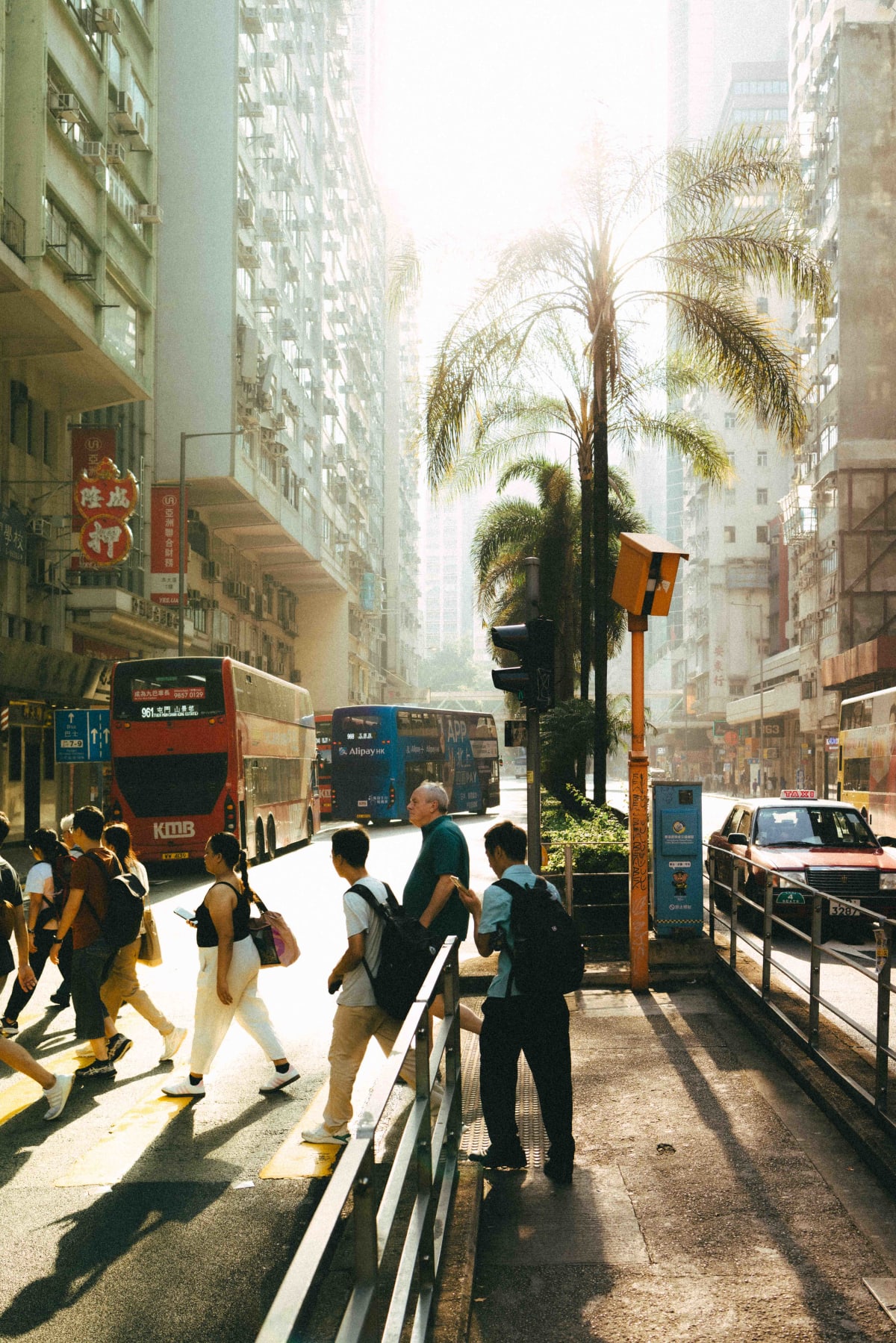 Joy Hing Roasted Meat, Hong Kong: the main road through Wan Chai