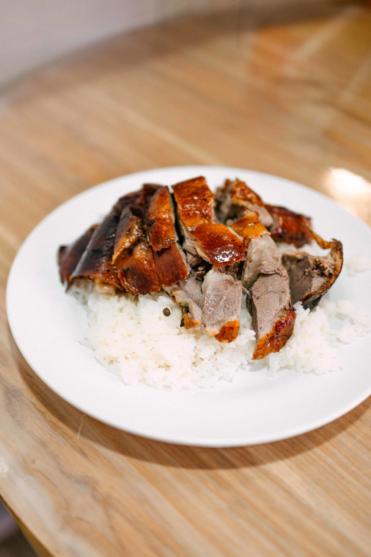 Joy Hing Roasted Meat, Hong Kong: the roast goose over rice