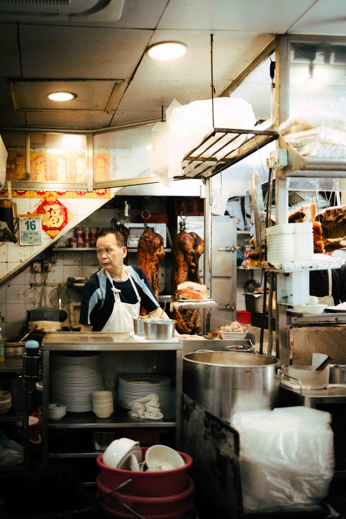 Joy Hing Roasted Meat, Hong Kong: the staff through the service