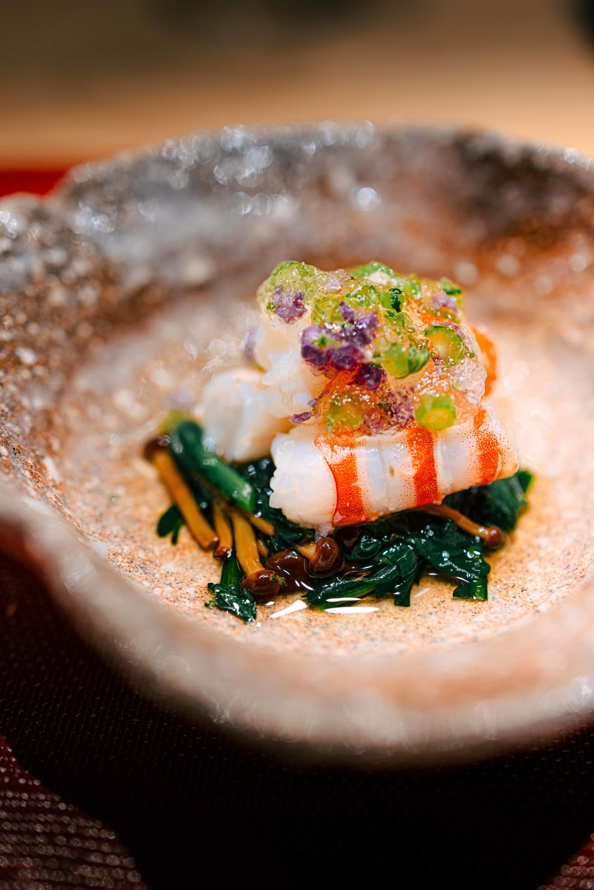 Mitou, Seoul: the first dish seen closer