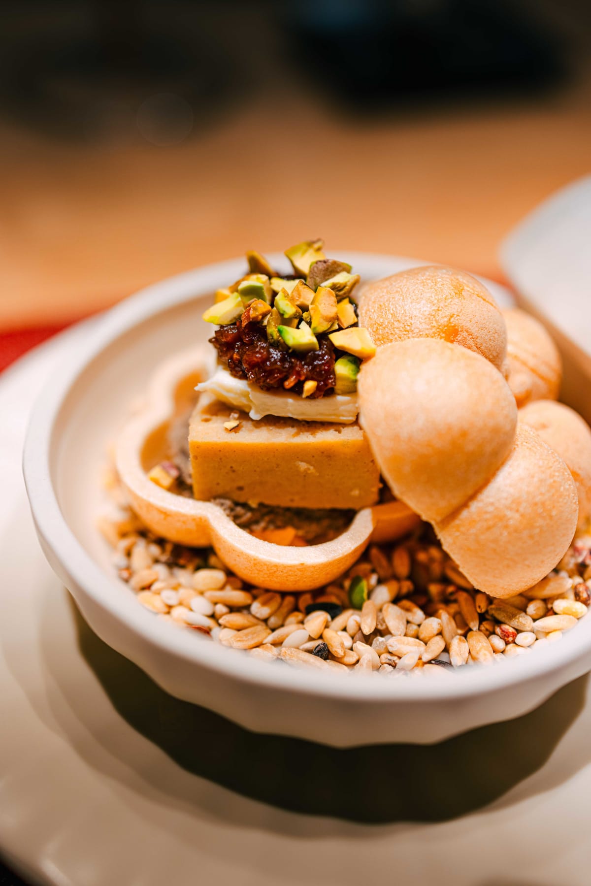 Mitou, Seoul: the chicken liver monaka