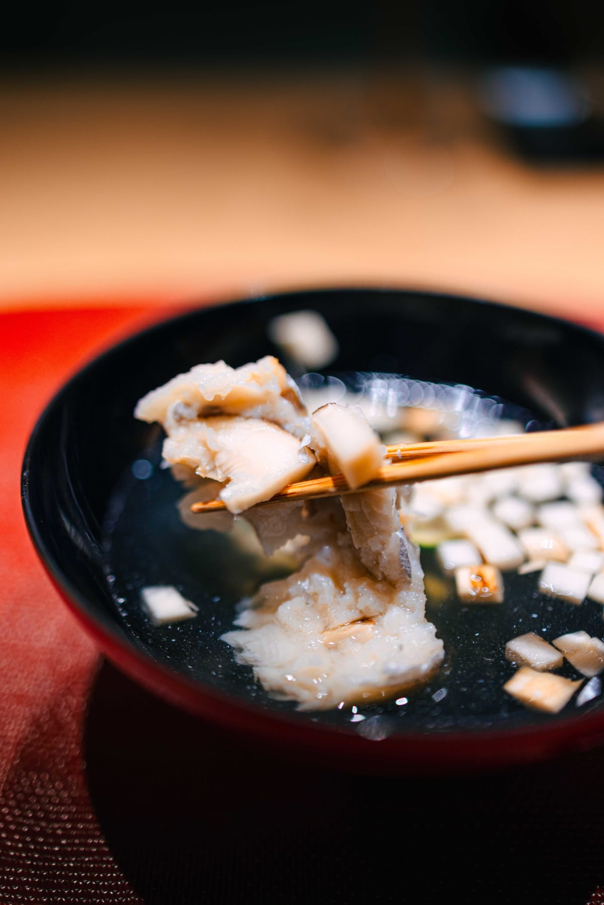 Mitou, Seoul: the hairtail and songi seen closer