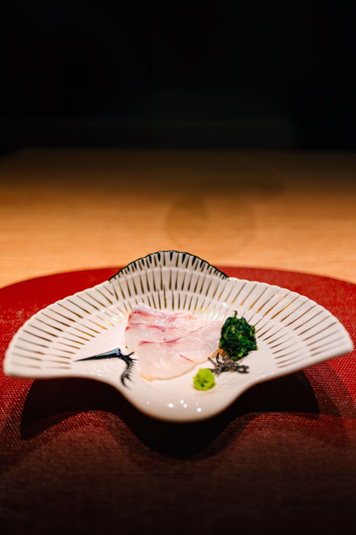 Mitou, Seoul: sevenband grouper sashimi