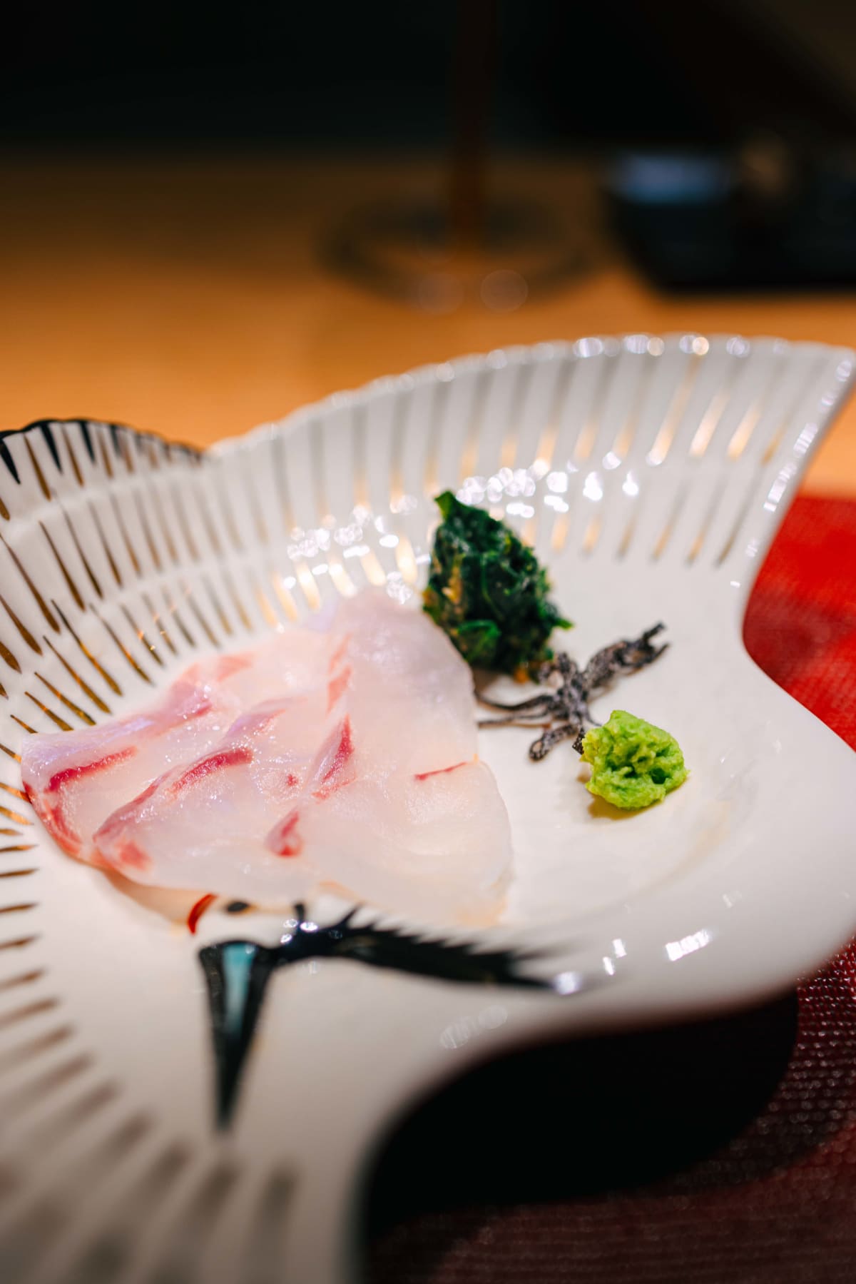 Mitou, Seoul: another view of the grouper sashimi
