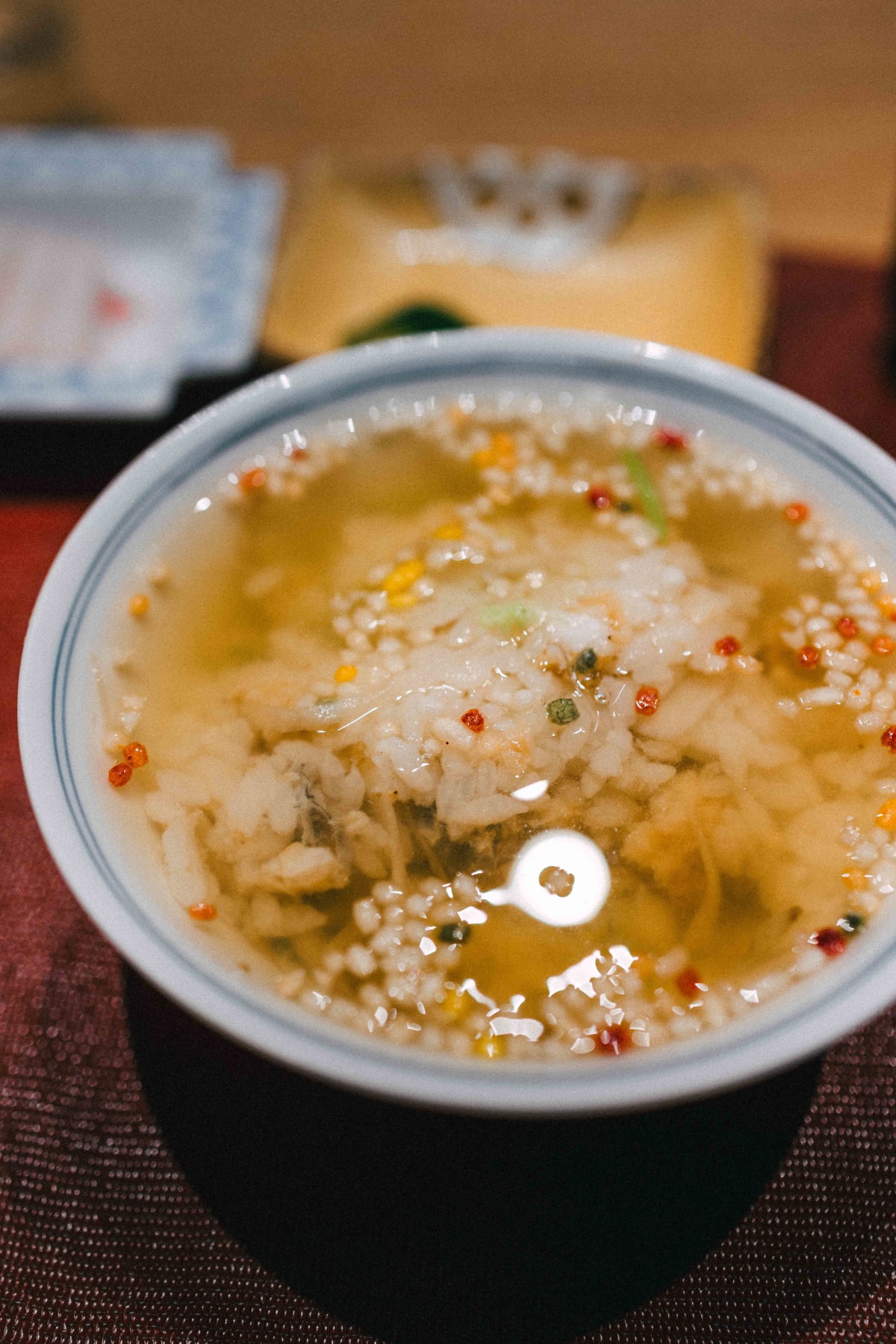 Mitou, Seoul: the rice served as ochazuke