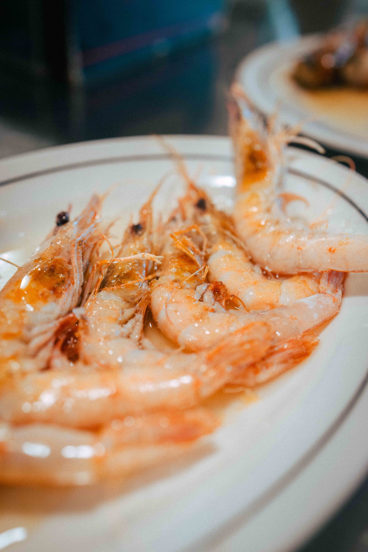 Ultramarinos Marín, Barcelona: the gamba blanca up close
