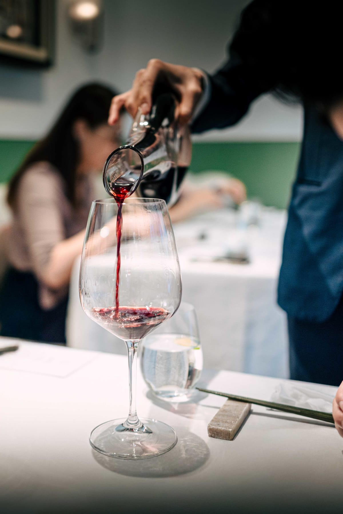 JEE, Hong Kong: the Langoa Barton poured from the decanter