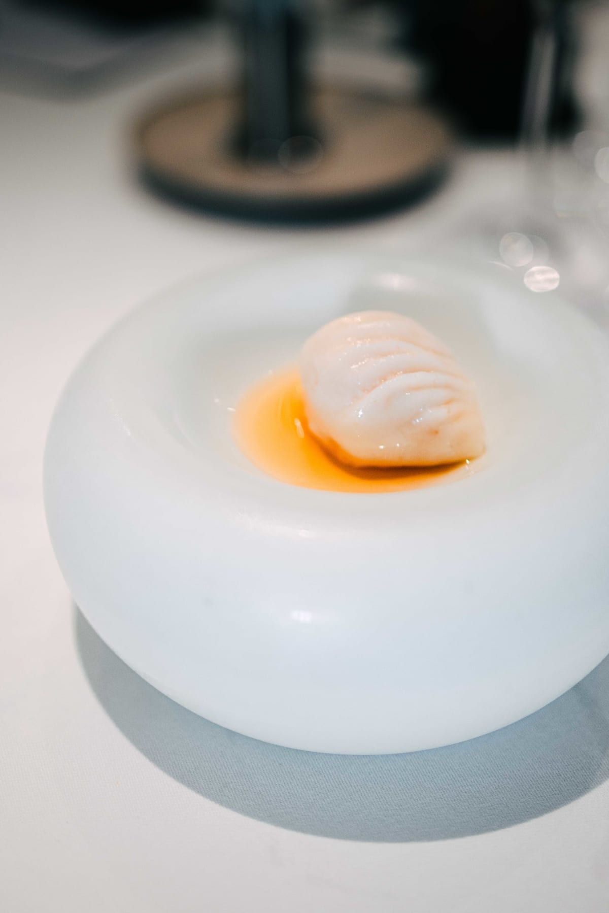 JEE, Hong Kong: the lychee dessert up close