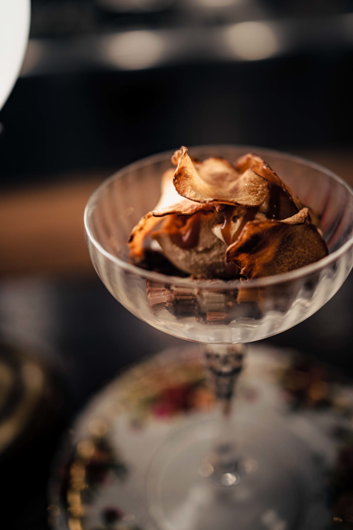 Bistro de la Mer, Amsterdam: the dessert from the side
