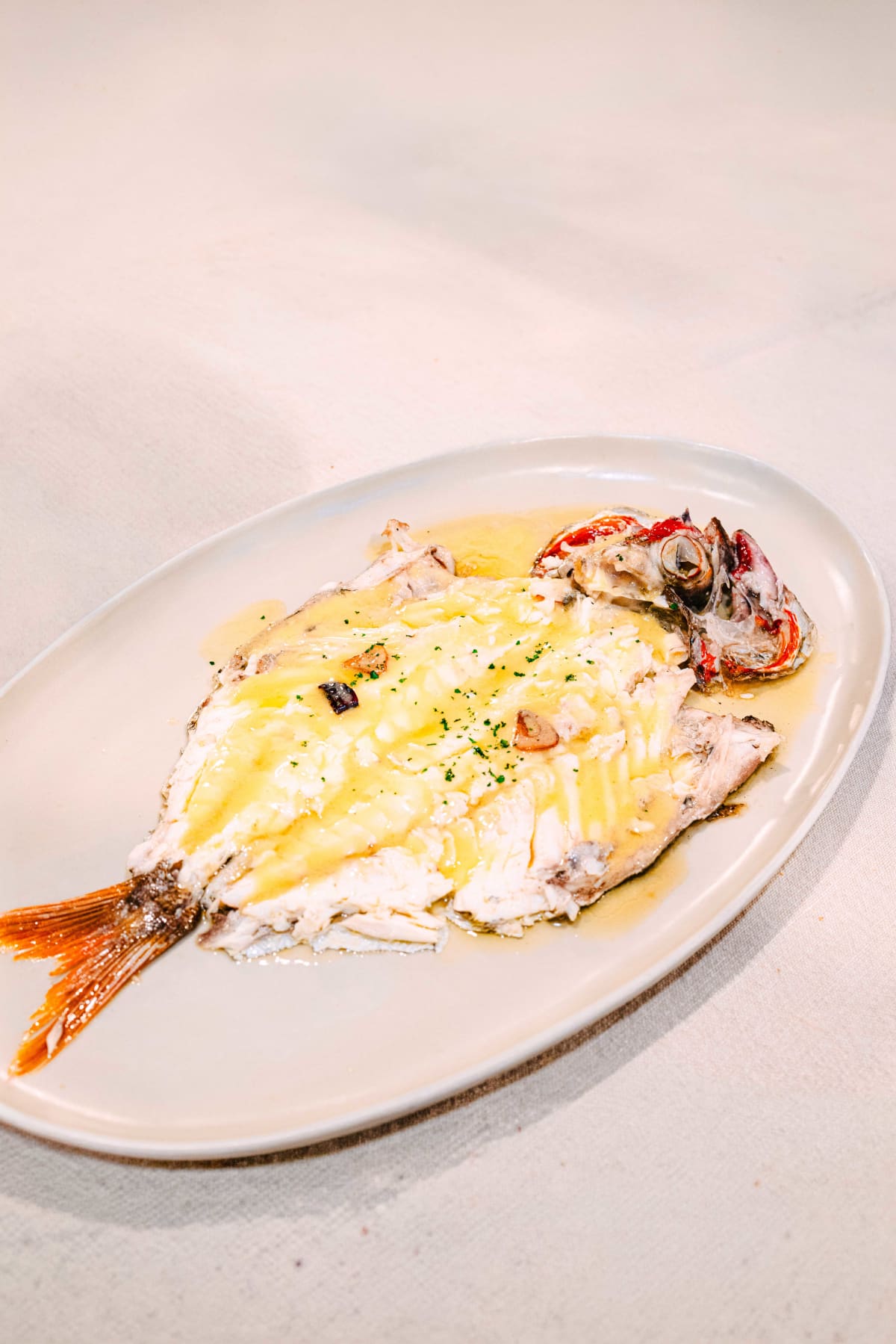 Asador Etxebarri, Axpe: the whole sea bream with pil-pil sauce
