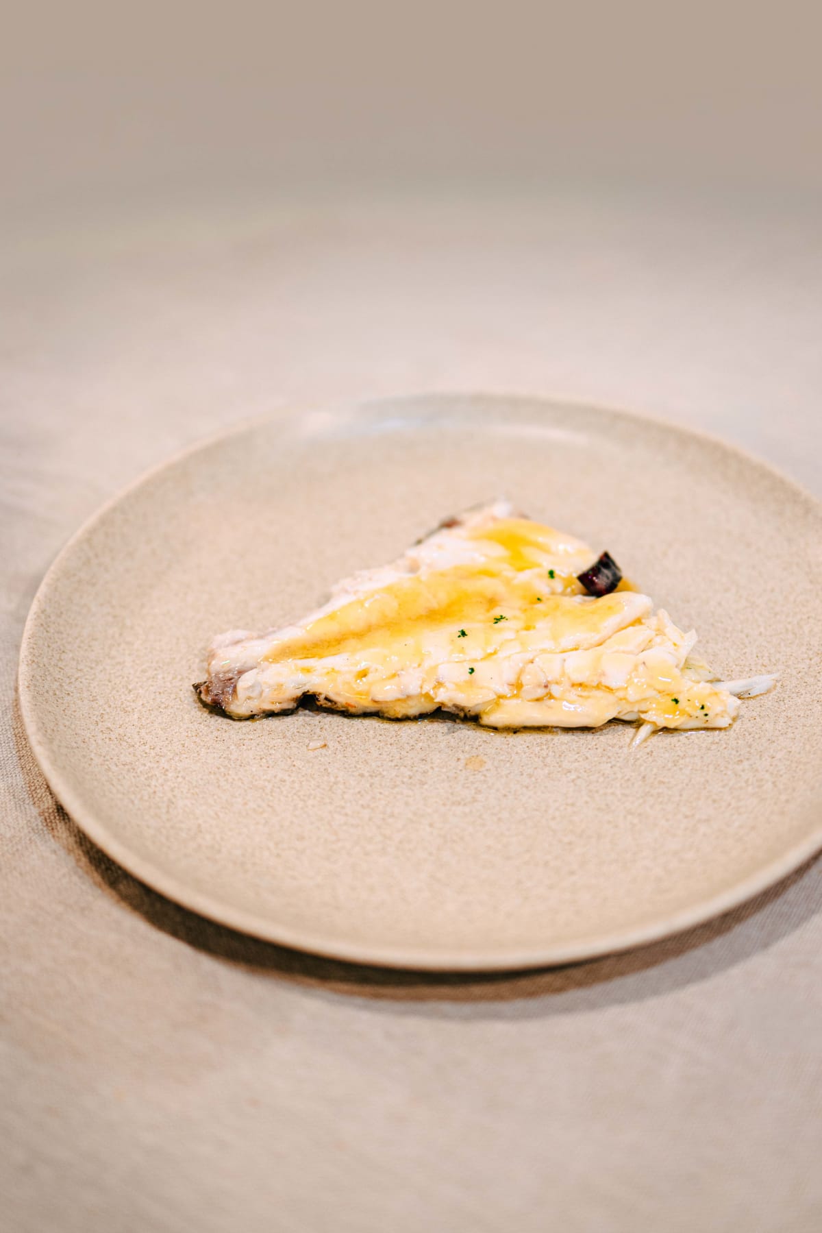 Asador Etxebarri, Axpe: a portion of the sea bream with pil-pil