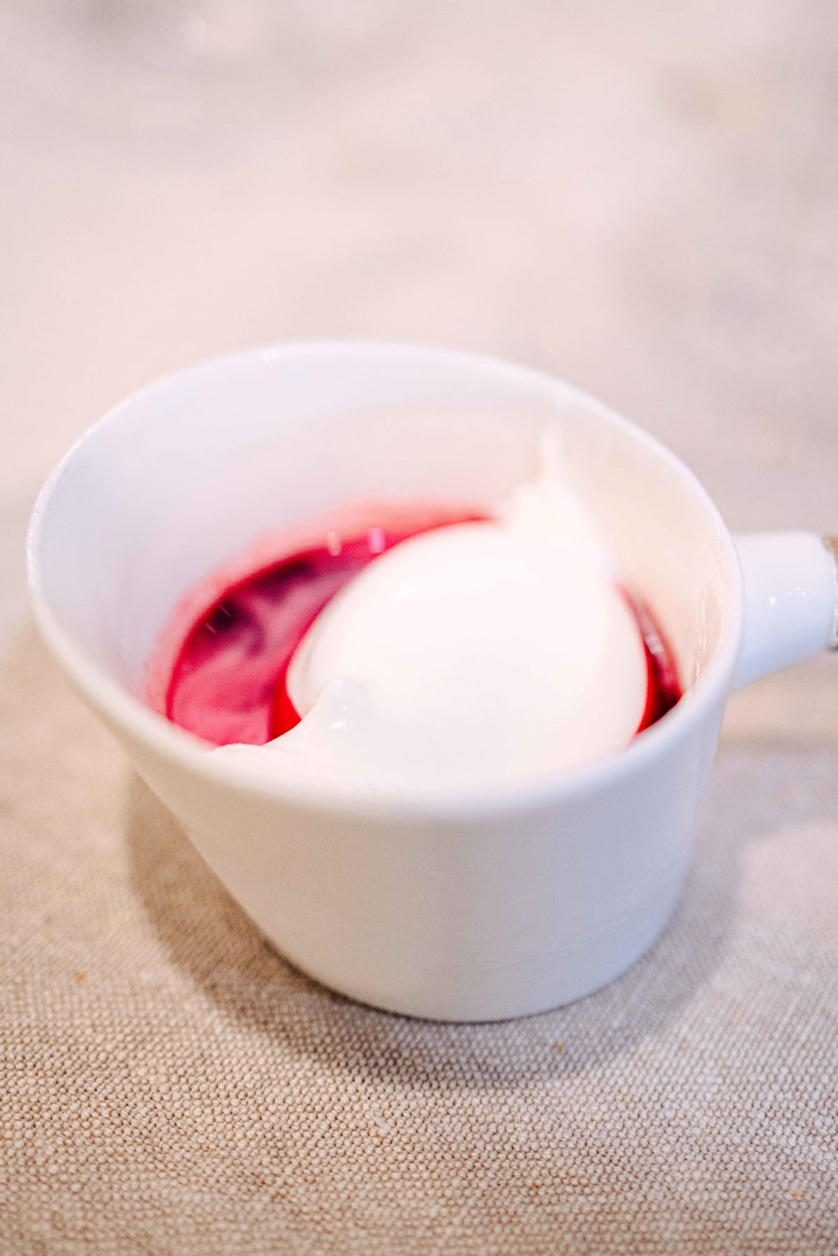 Asador Etxebarri, Axpe: the reduced milk ice cream with beetroot