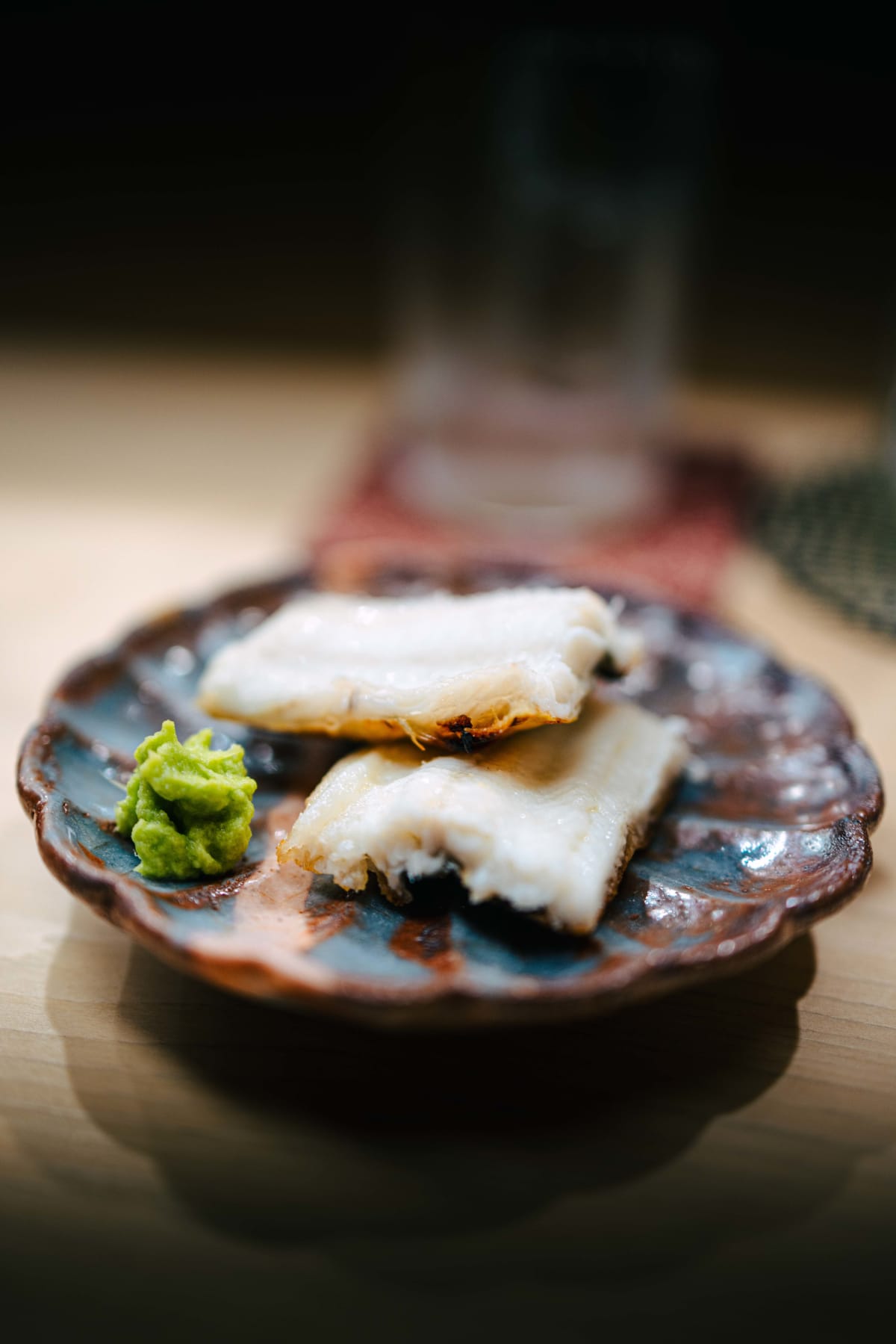 Nihonbashi Kakigaracho Sugita, Tokyo: Hirame And Hotate (8)