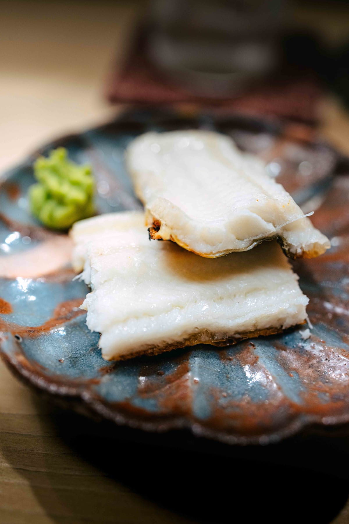 Nihonbashi Kakigaracho Sugita, Tokyo: Hirame And Hotate (9)