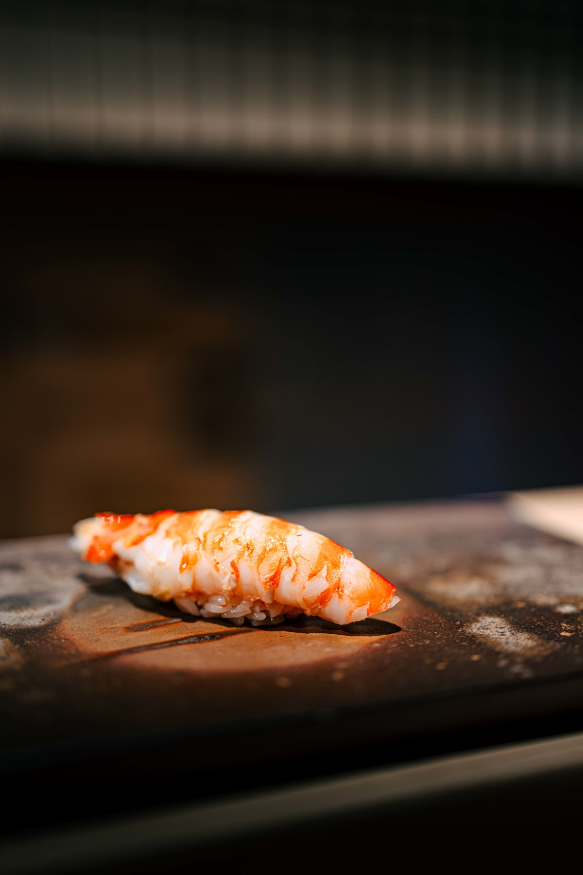 Sushi Juyon by Saito, Seoul: kuruma-ebi nigiri on the first visit, then on the second