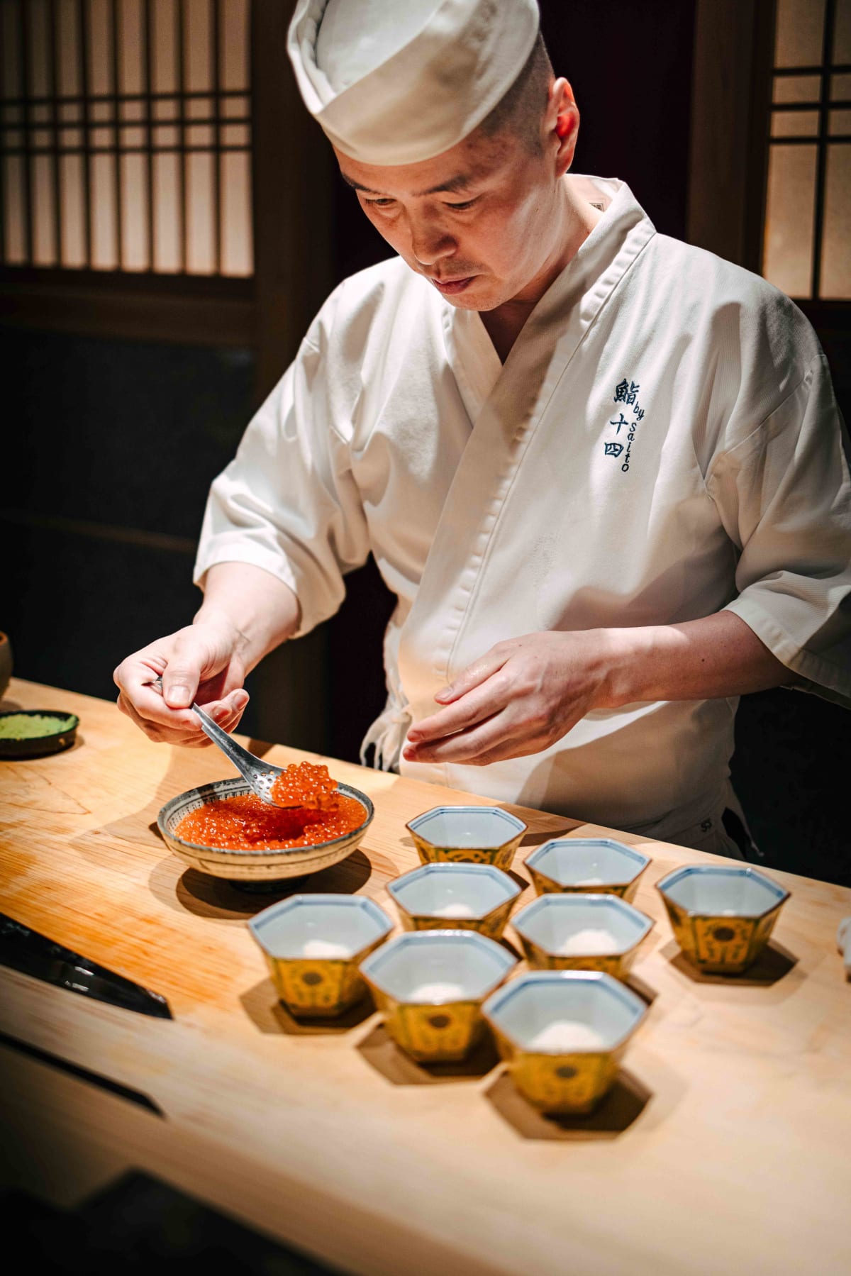 Sushi Juyon by Saito, Seoul: Hanchi, Tuna And Ikura (9)
