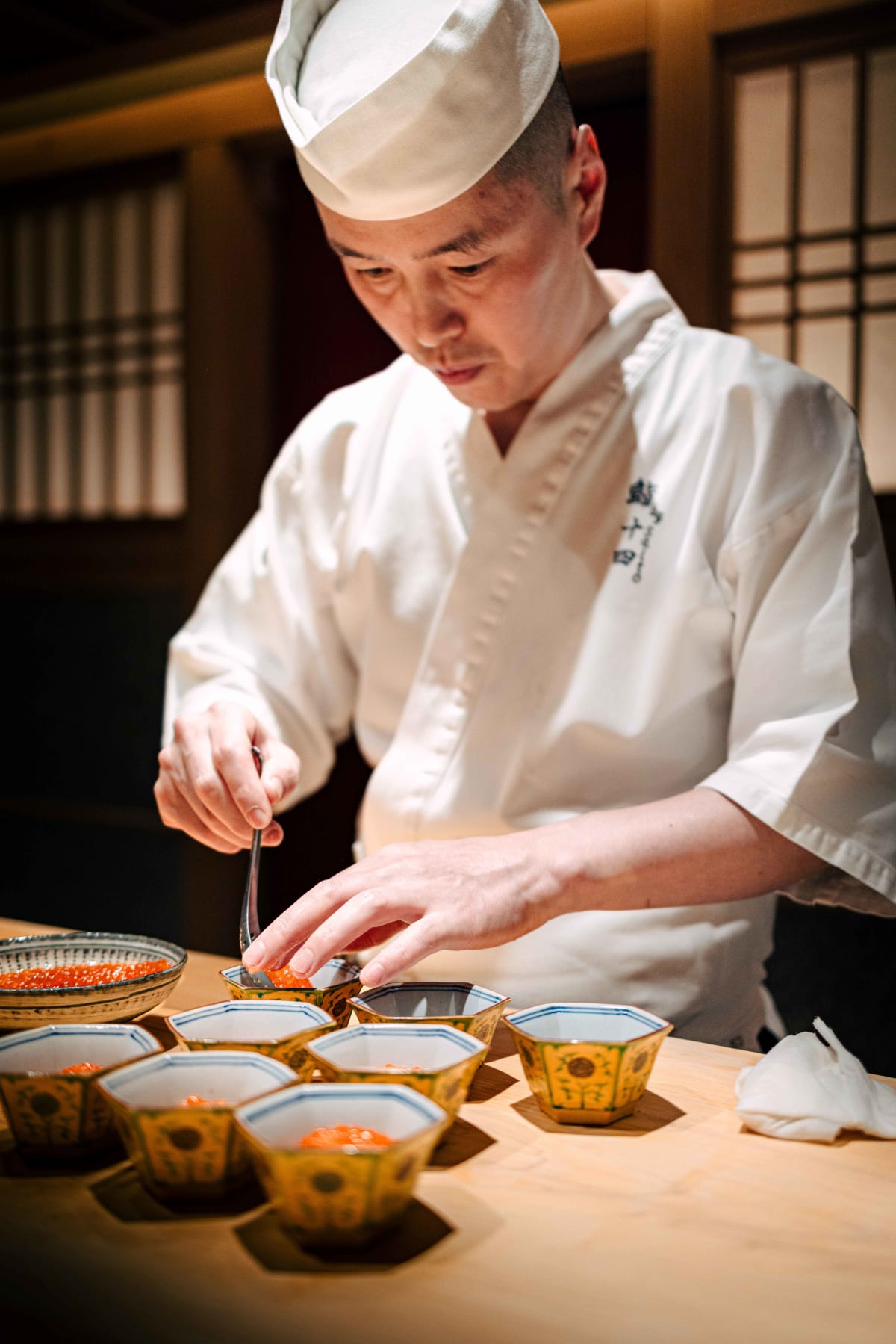 Sushi Juyon by Saito, Seoul: Hanchi, Tuna And Ikura (10)