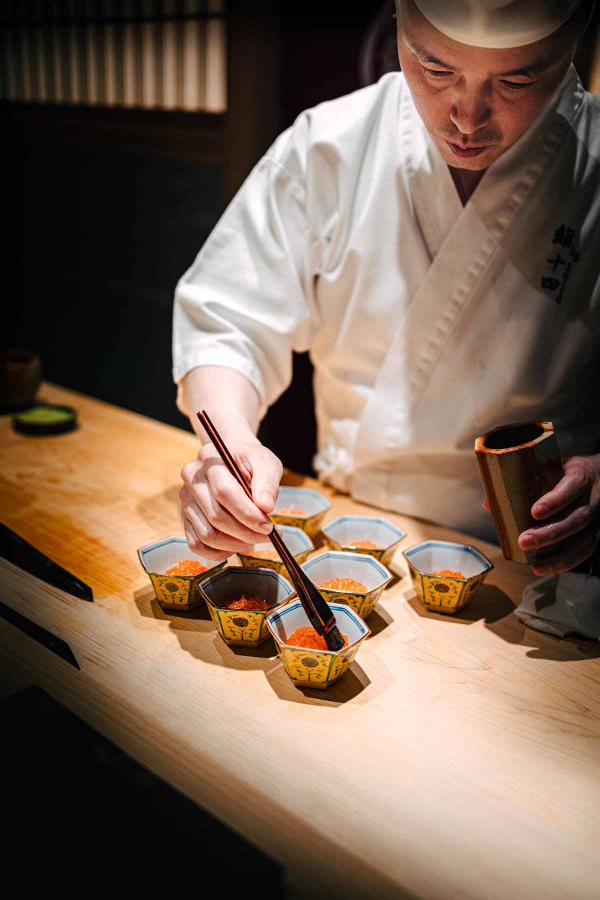 Sushi Juyon by Saito, Seoul: Hanchi, Tuna And Ikura (11)