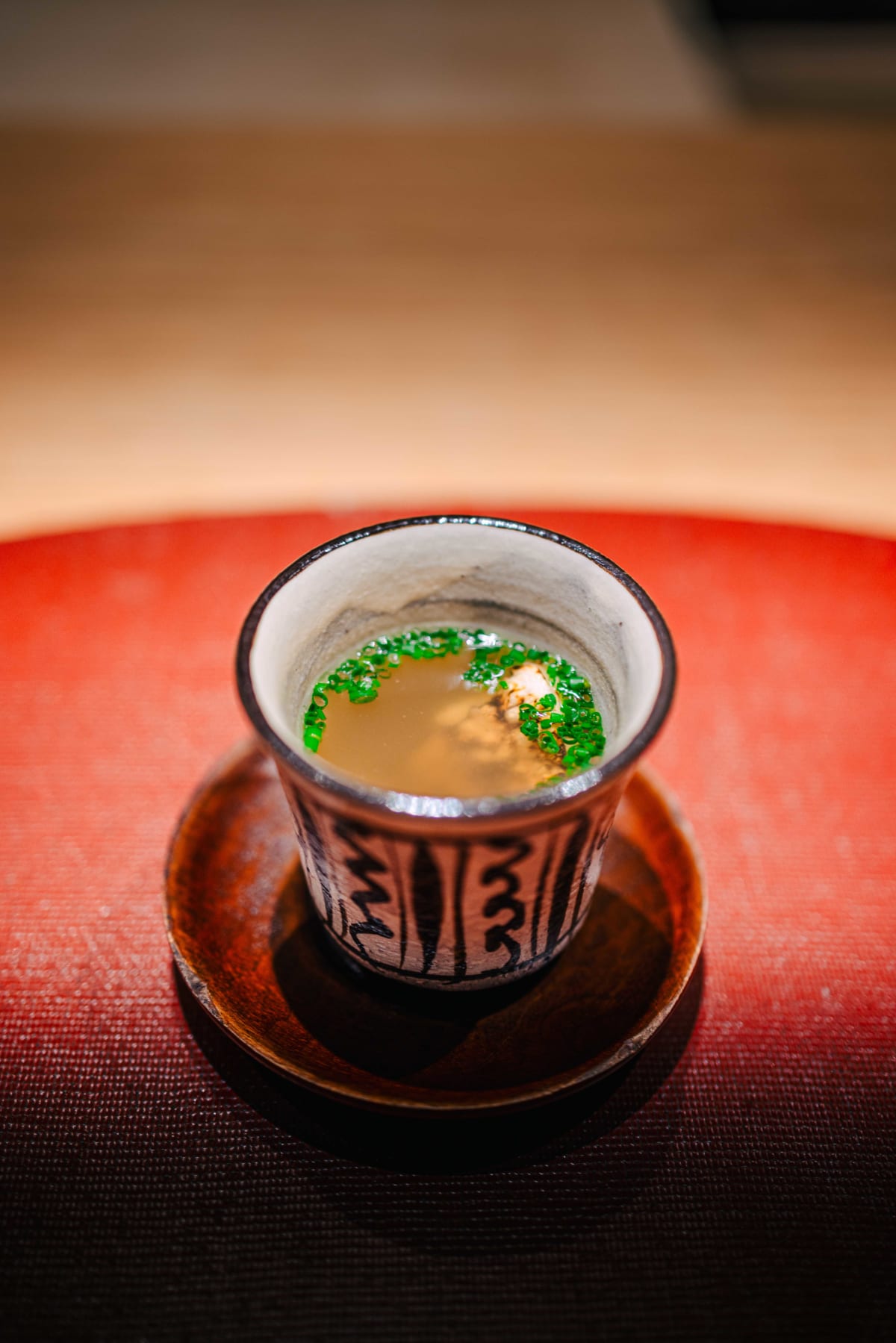 Mitou, Seoul: the soup in its painted cup