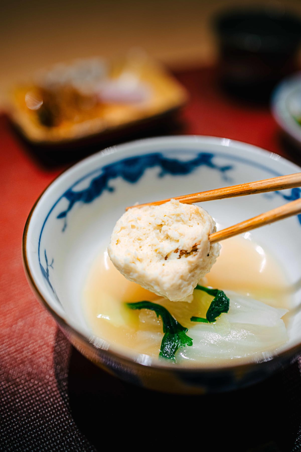 Mitou, Seoul: a meatball broken open