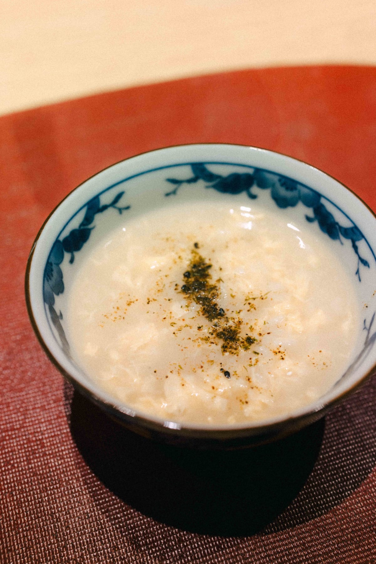 Mitou, Seoul: zosui cooked in the chicken broth