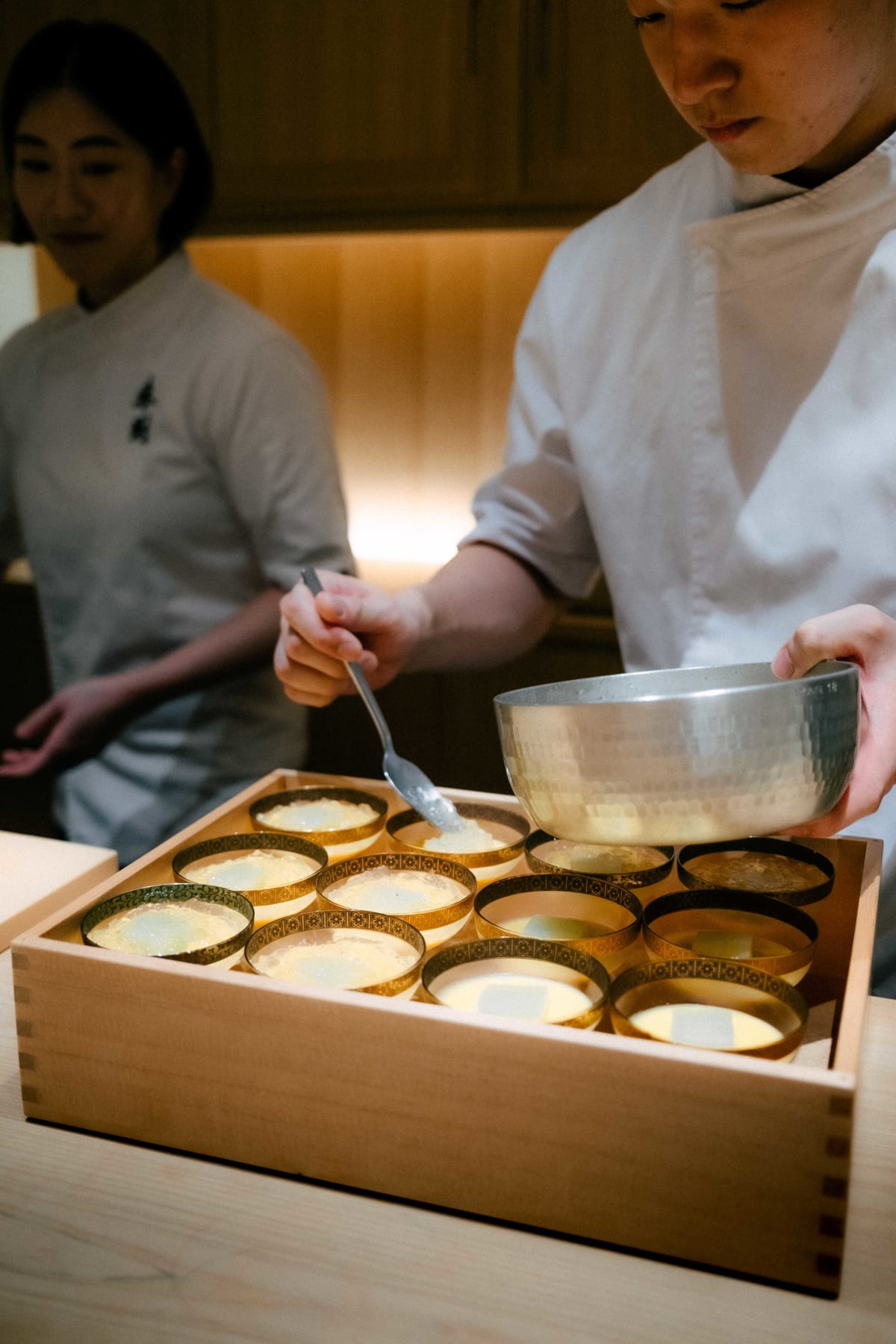 Mitou, Seoul: the jelly spooned into the coupes for August