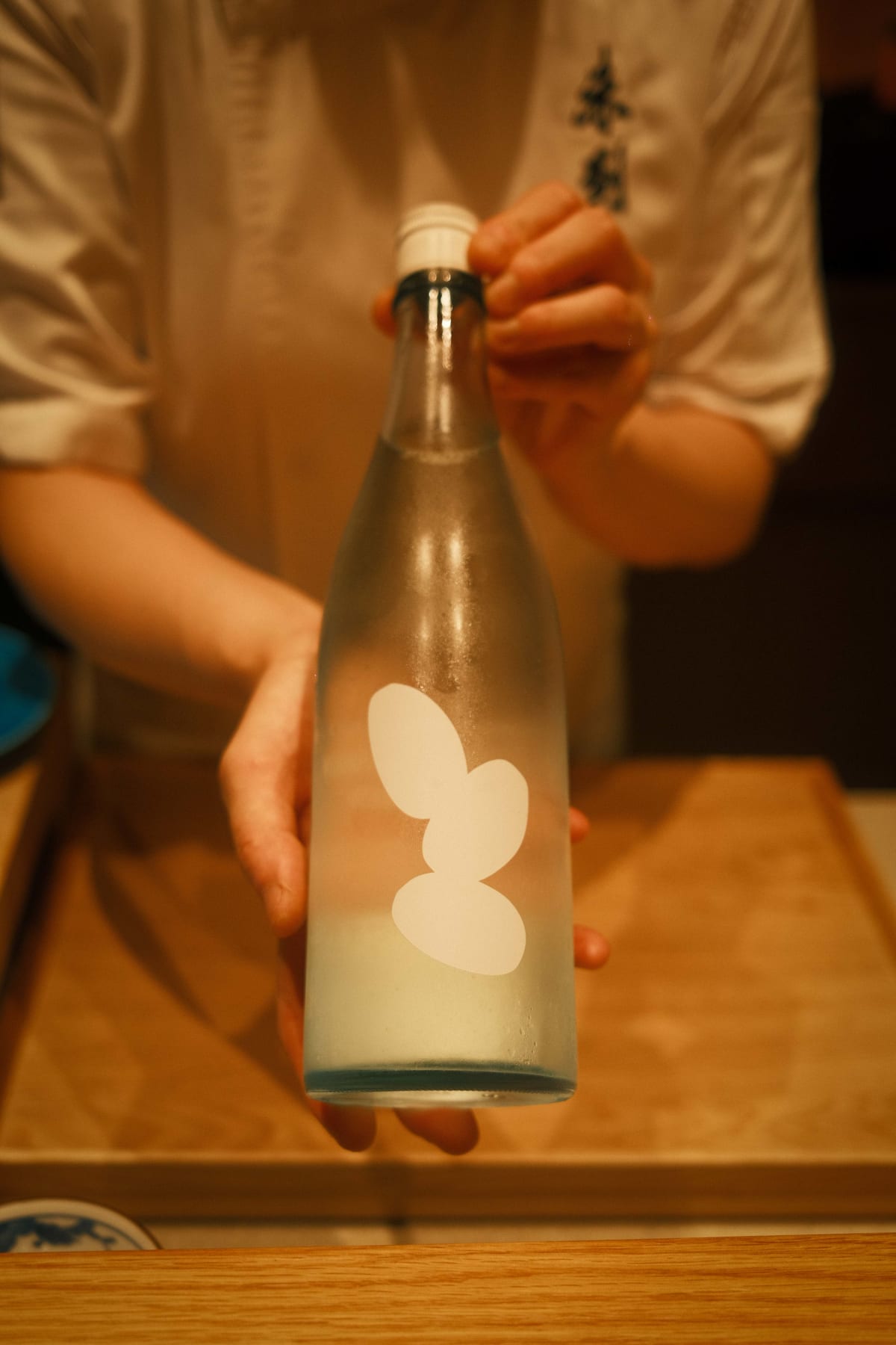 Mitou, Seoul: the frosted Ohmine bottle