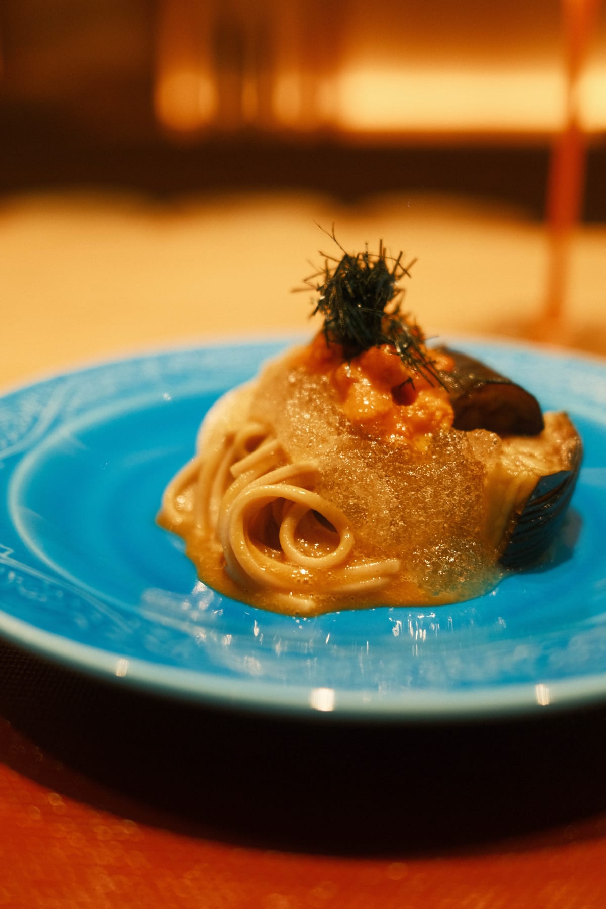 Mitou, Seoul: the August uni soba seen closer