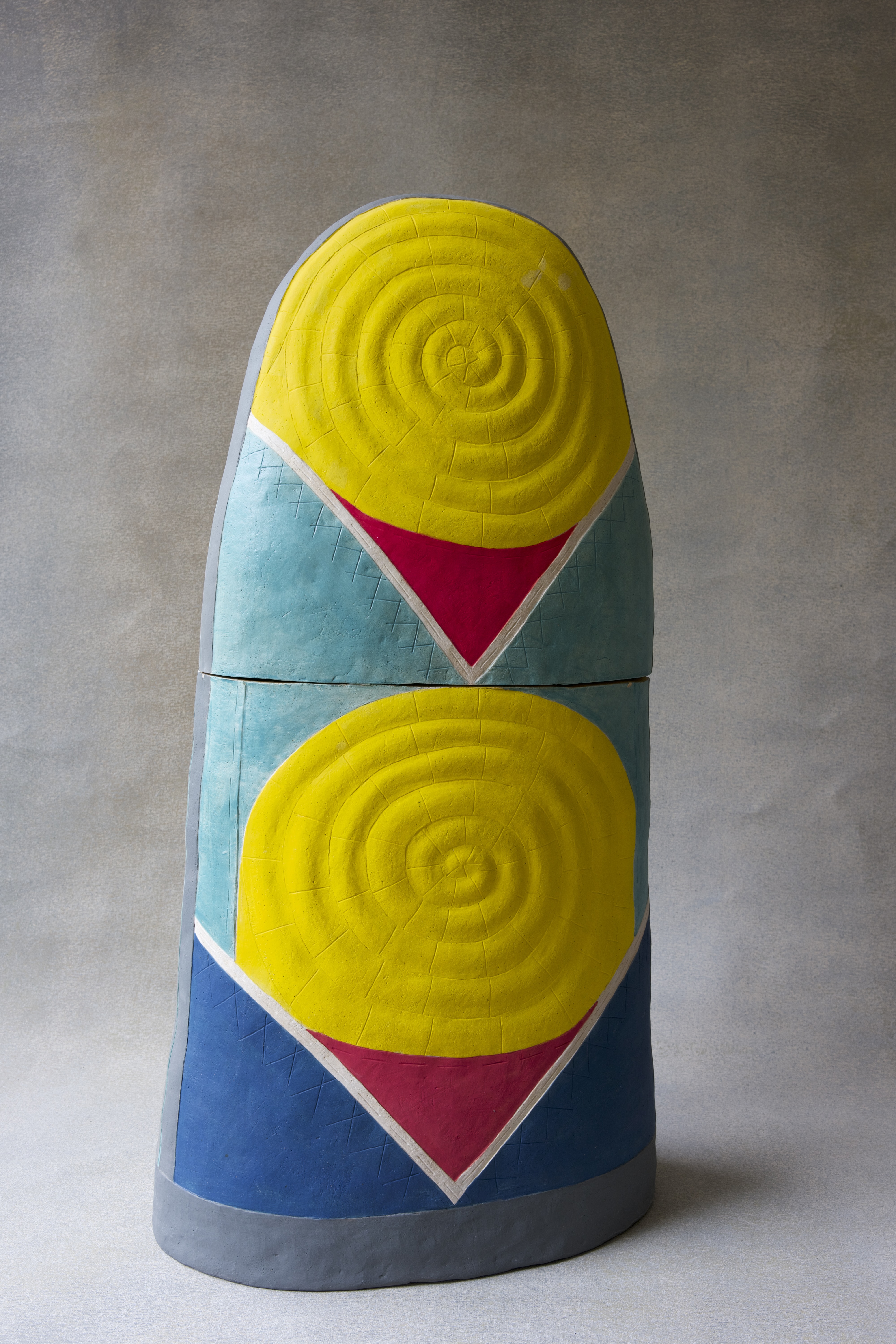 Ceramic thimble artwork