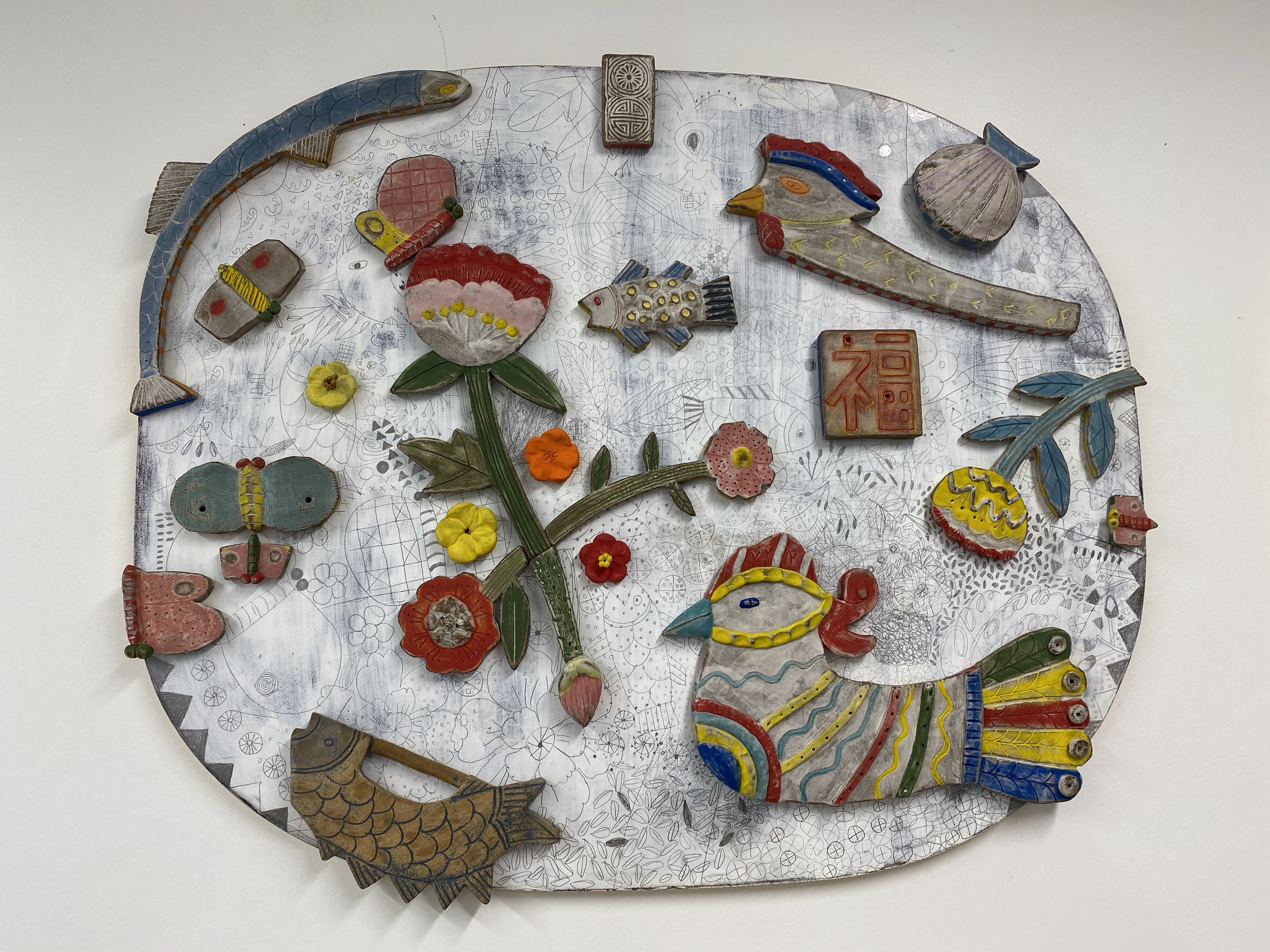 Talisman ceramic artwork