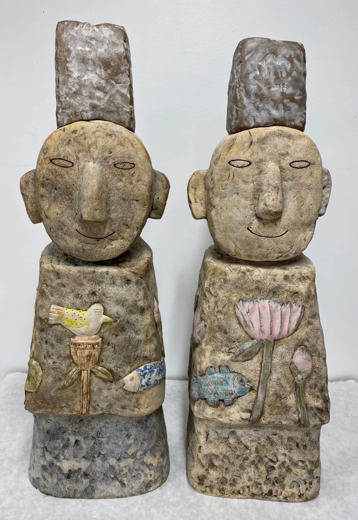 Ceramic figure artwork