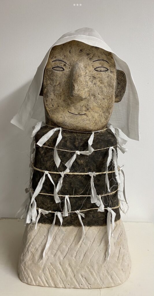 Ceramic figure artwork