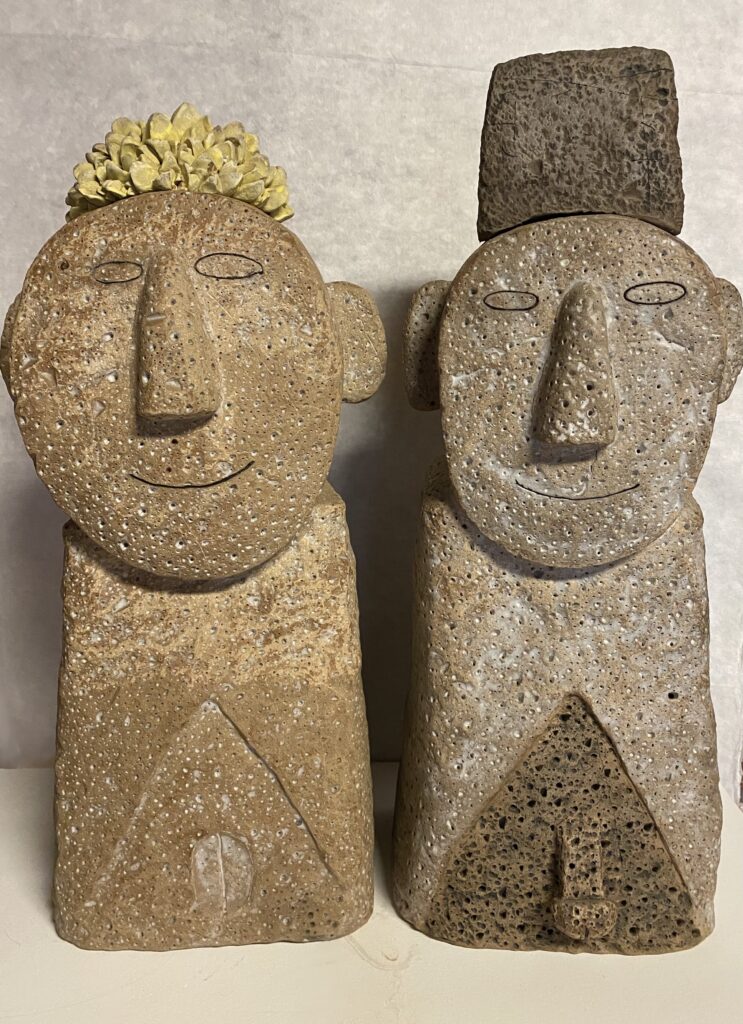 Ceramic figure artwork